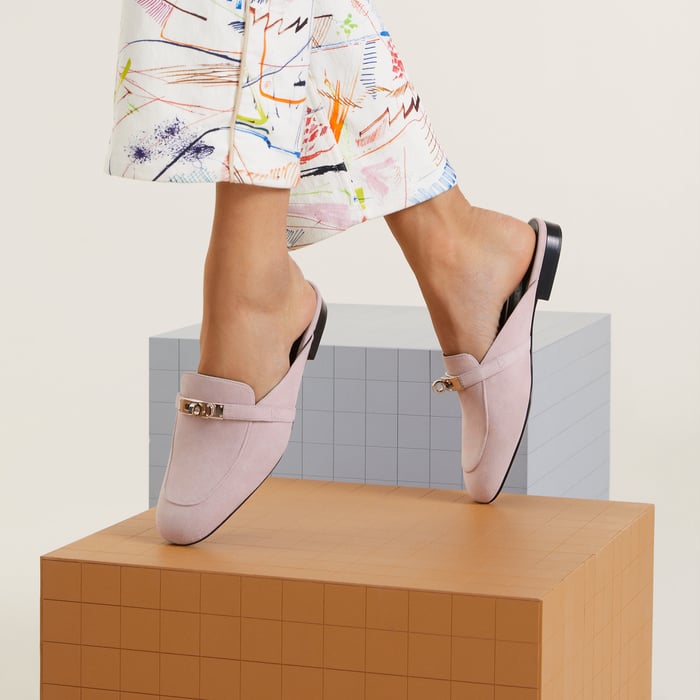 Rose Porcelaine Oz Mule
