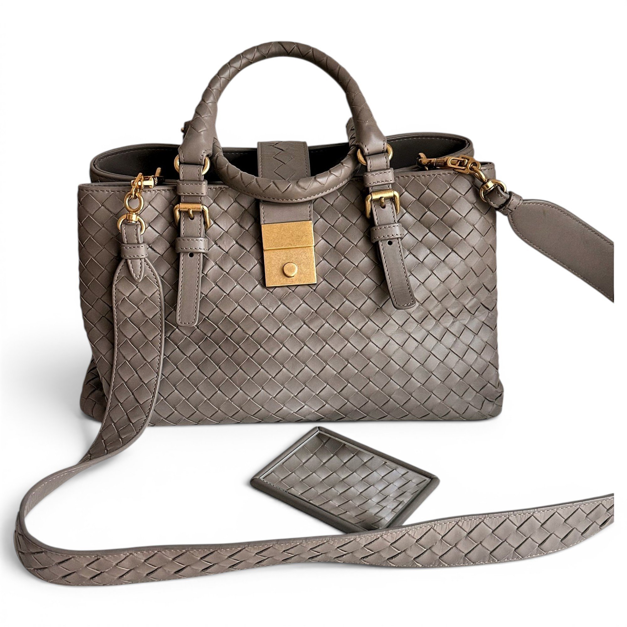 Roma leather handbag
