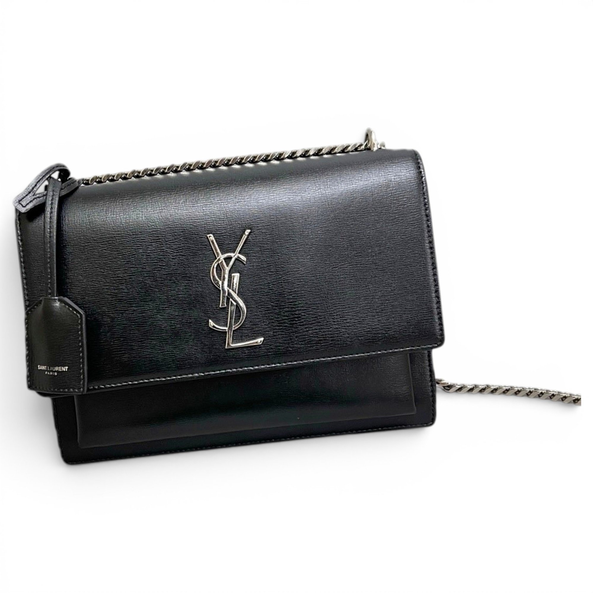 Sunset leather handbag