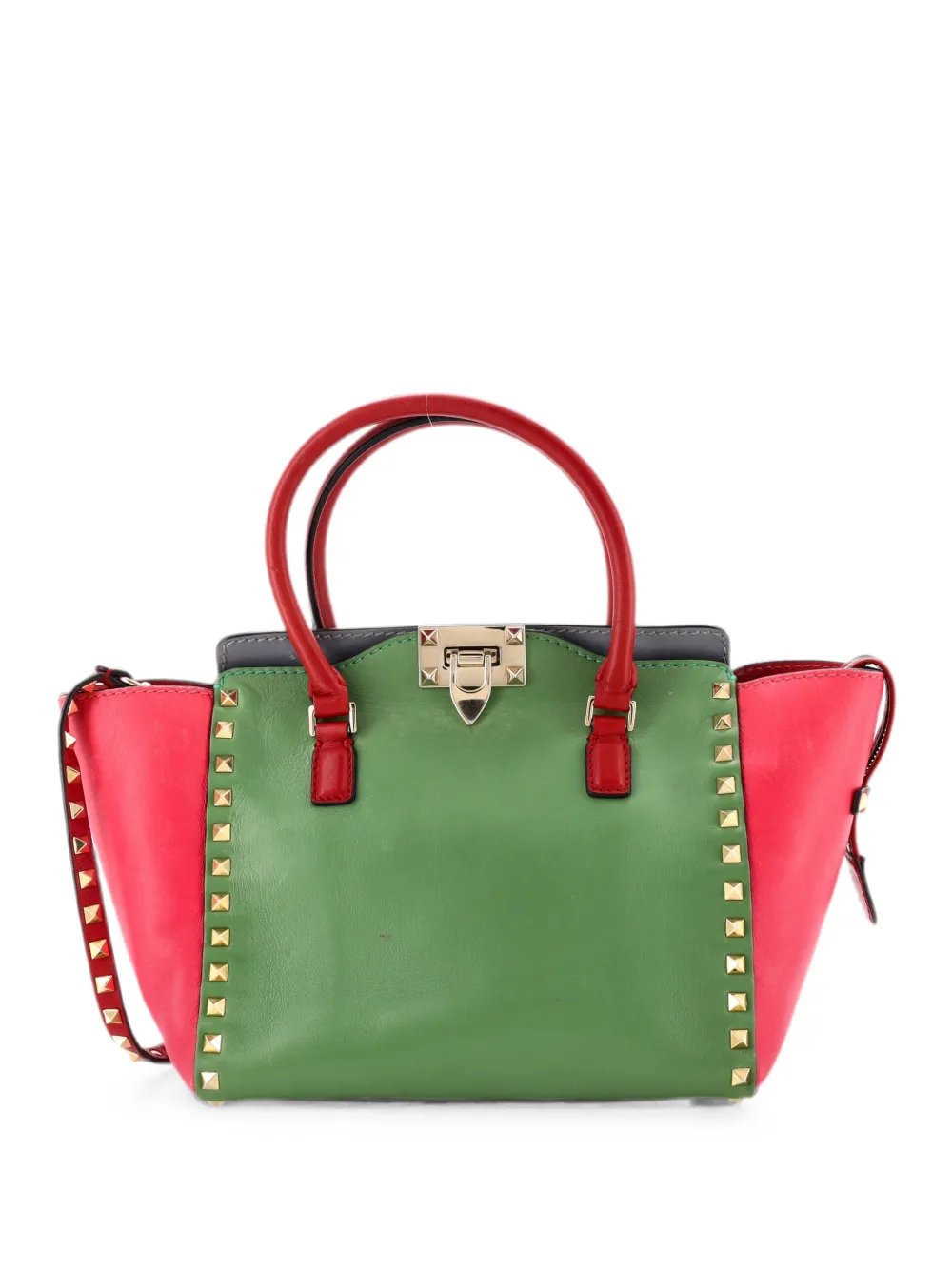 Valentino Garavani Rockstud Rigid Leather Small tote bag