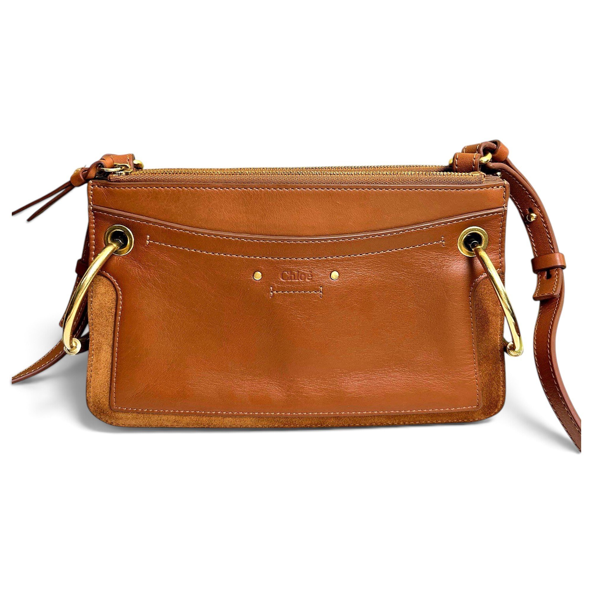 Roy leather crossbody bag