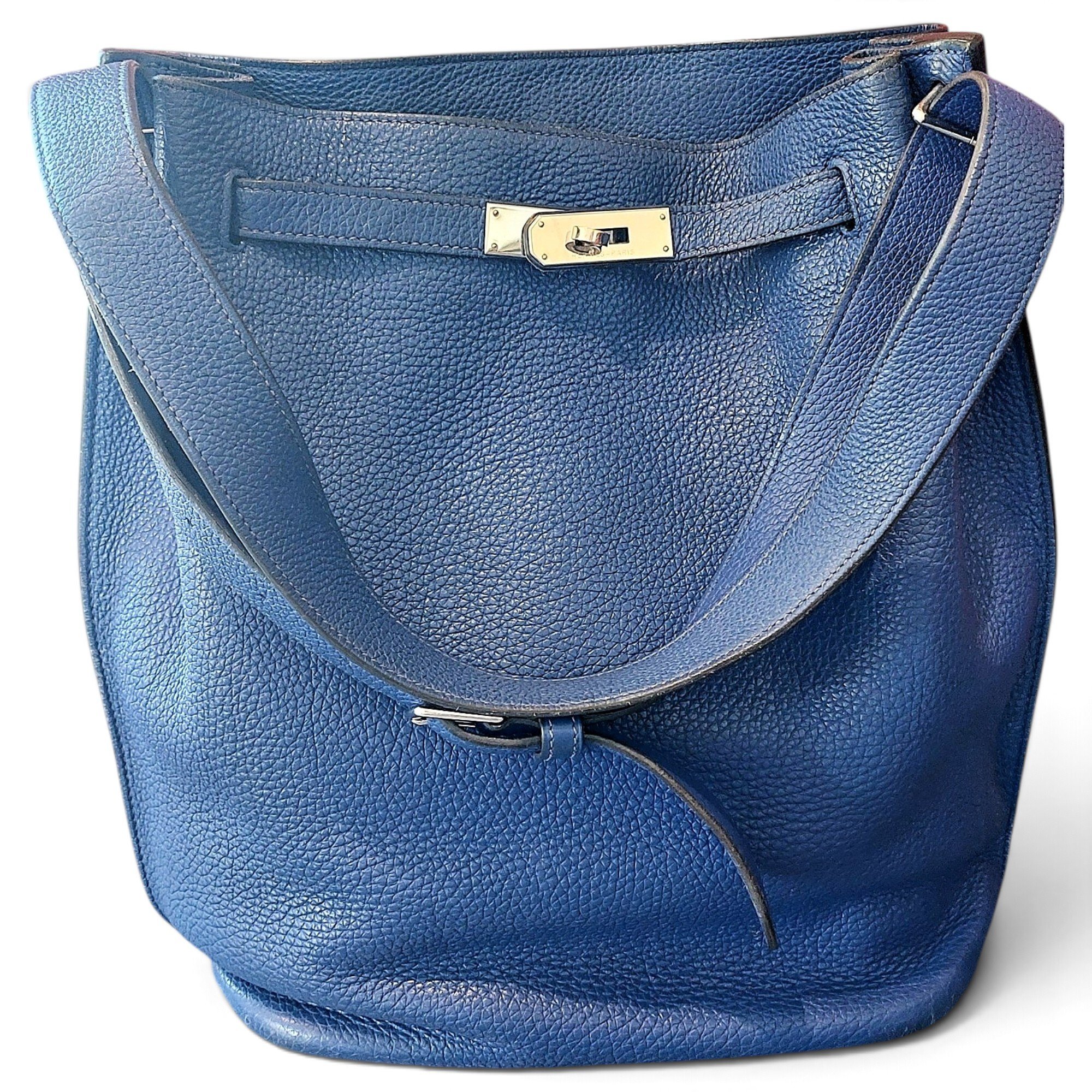 So Kelly leather handbag
