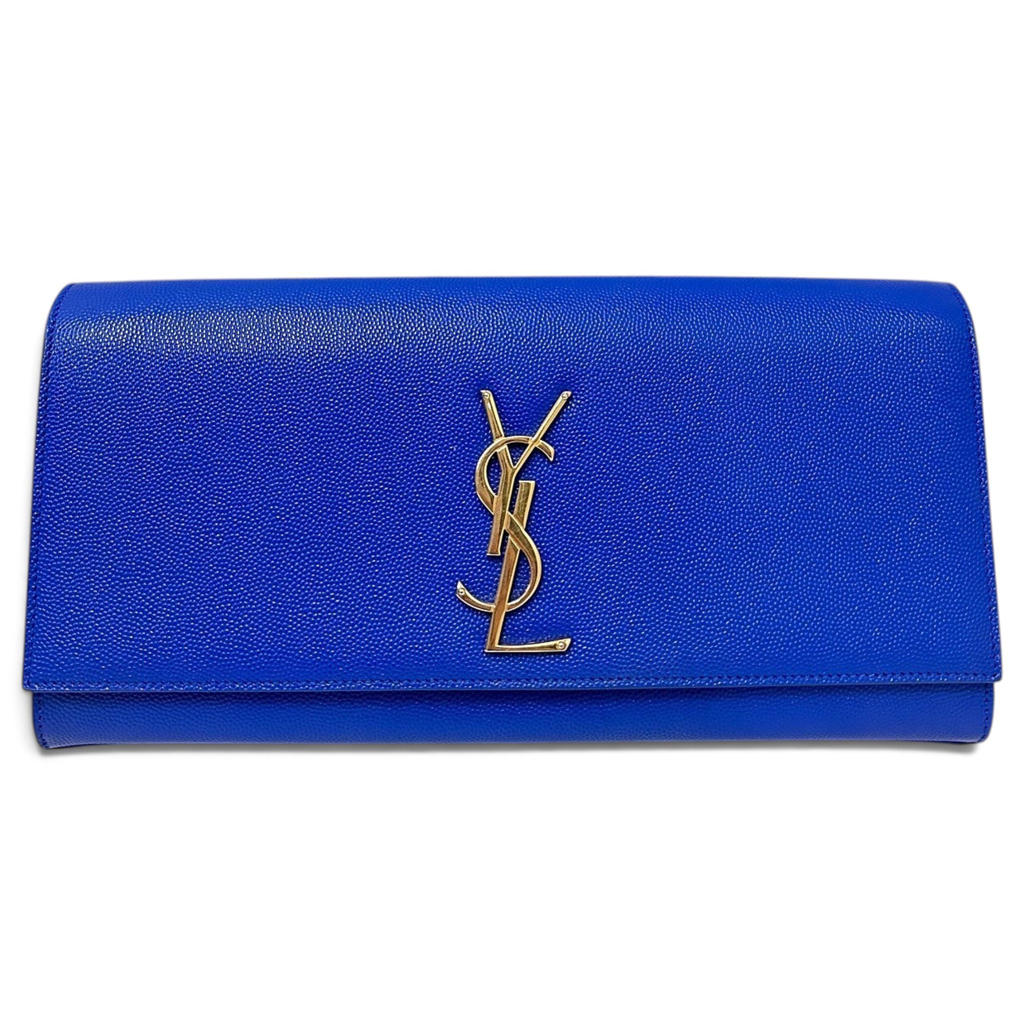 Kate monogramme leather clutch bag