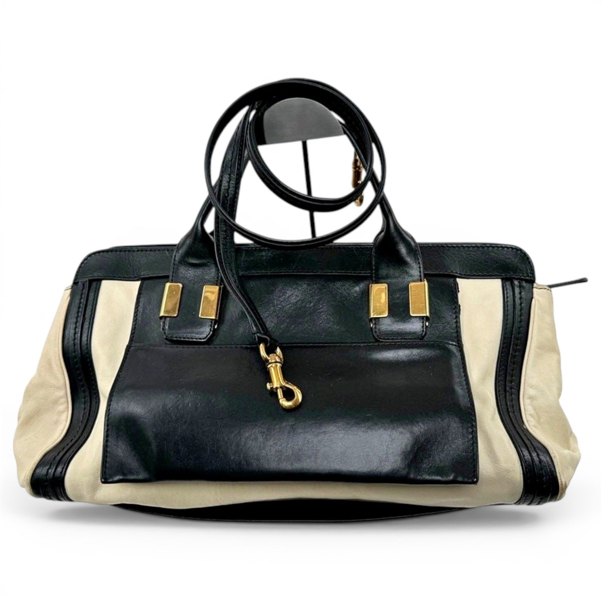 Leather handbag