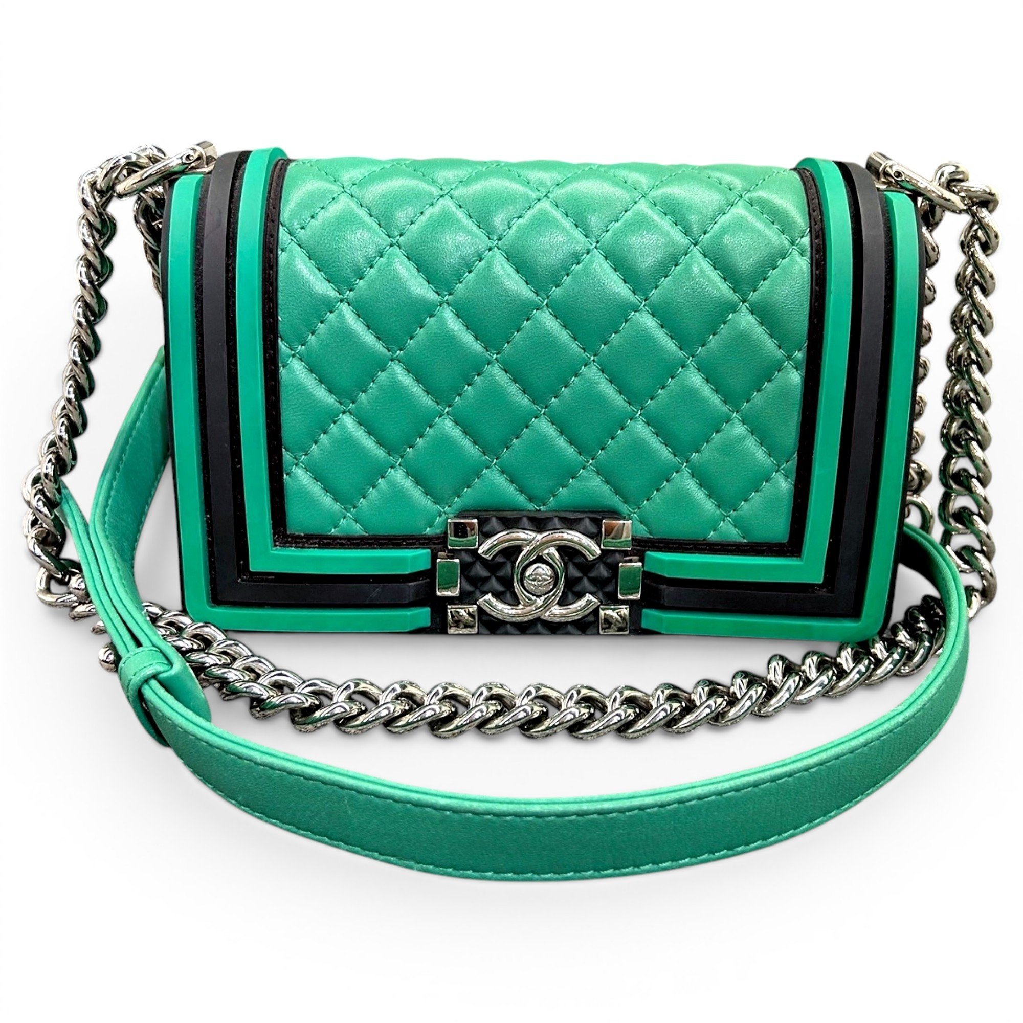 Boy leather handbag