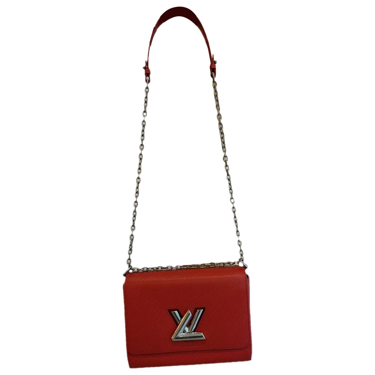 Twist leather crossbody bag