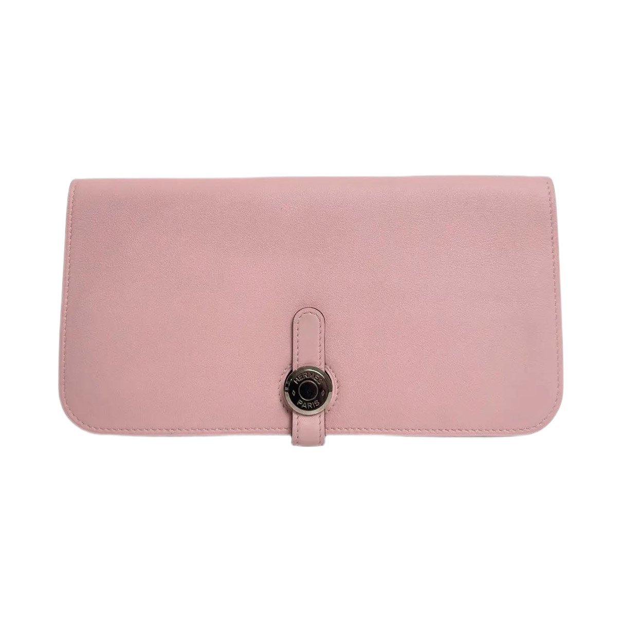 Dogon leather clutch bag
