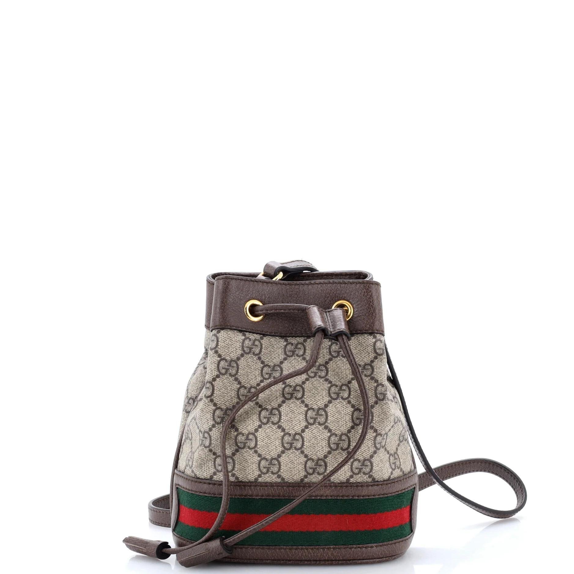 Ophidia Bucket cloth handbag