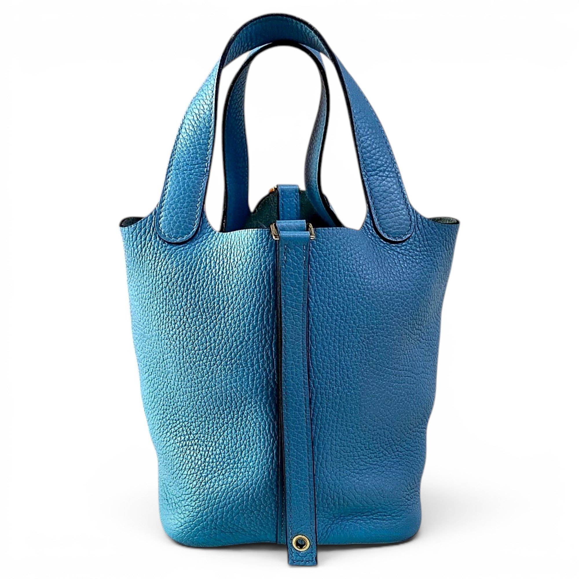 Leather tote