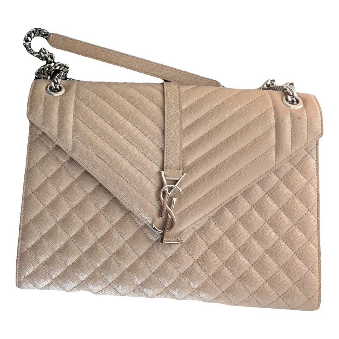 Envelope leather crossbody bag