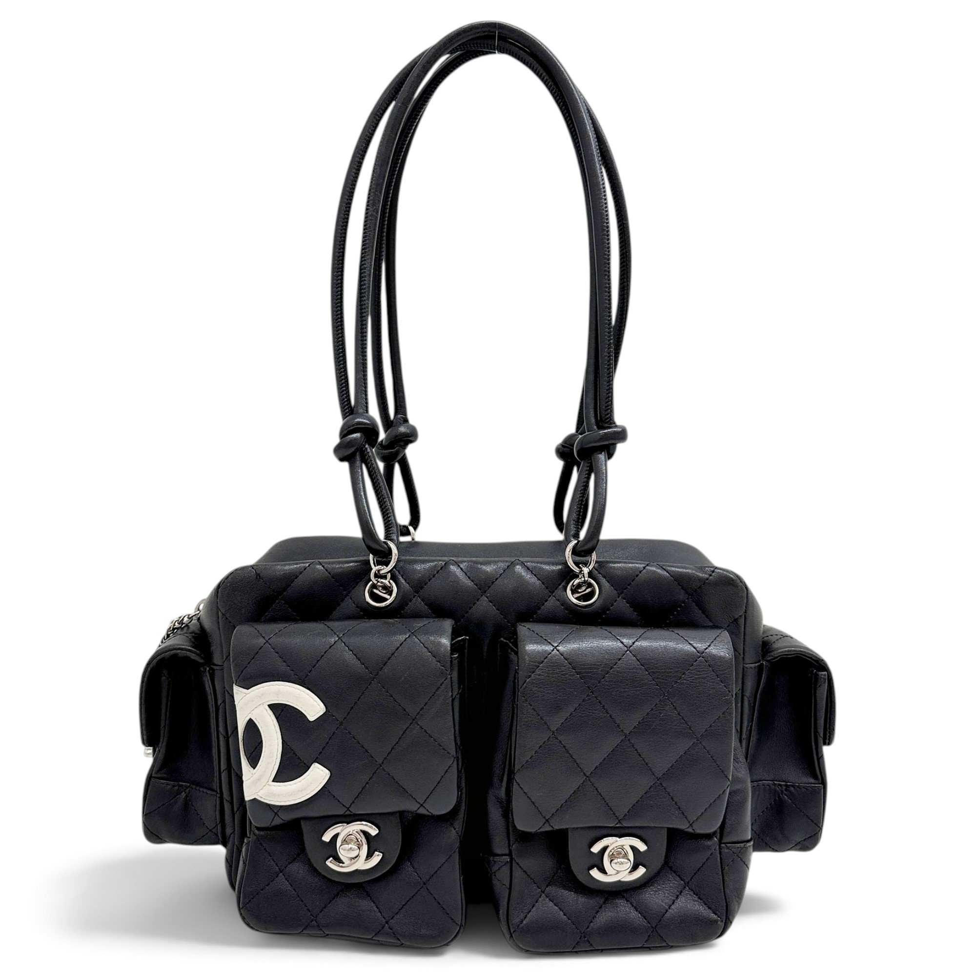 Cambon Reporter leather handbag
