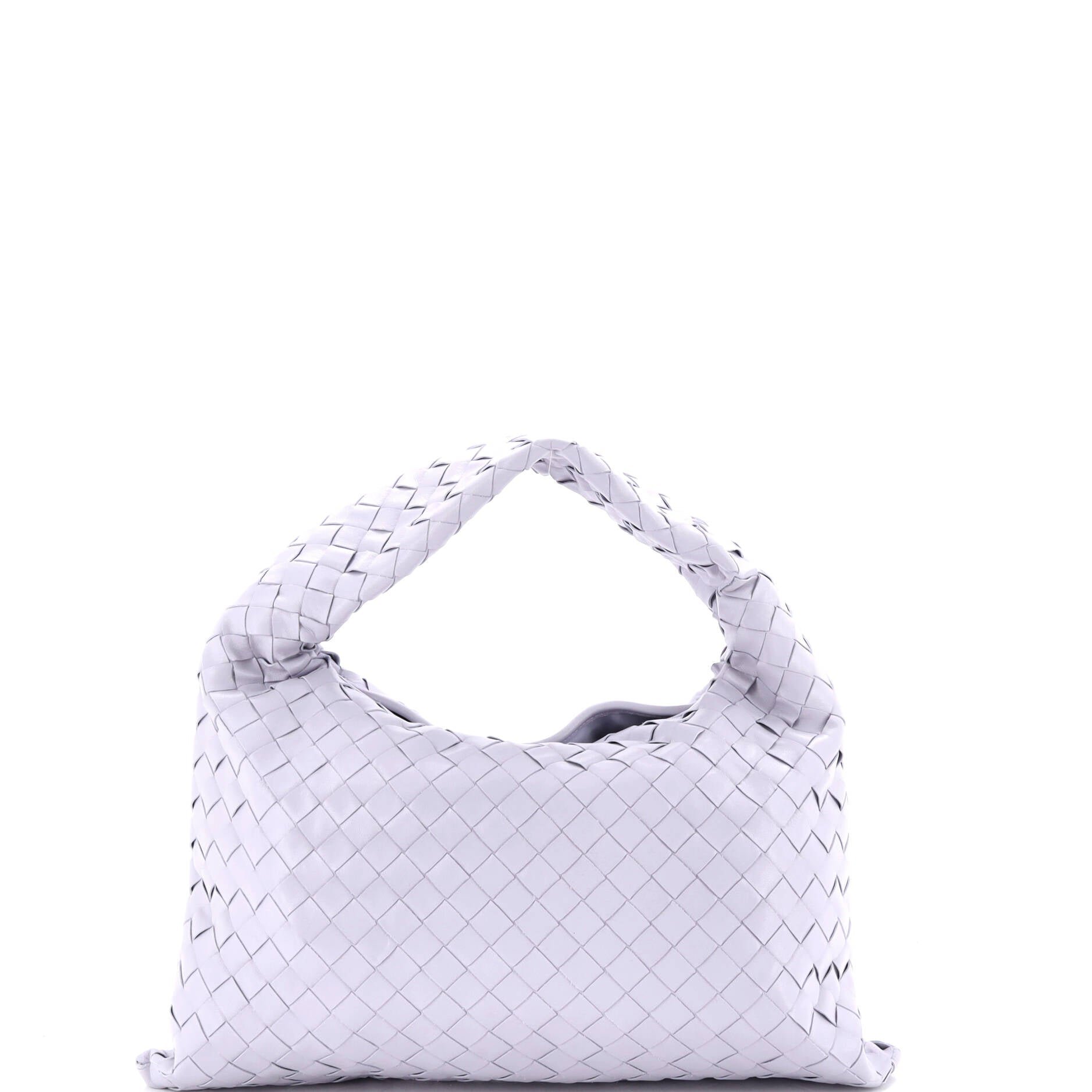Hop Hobo Intrecciato Leather Small