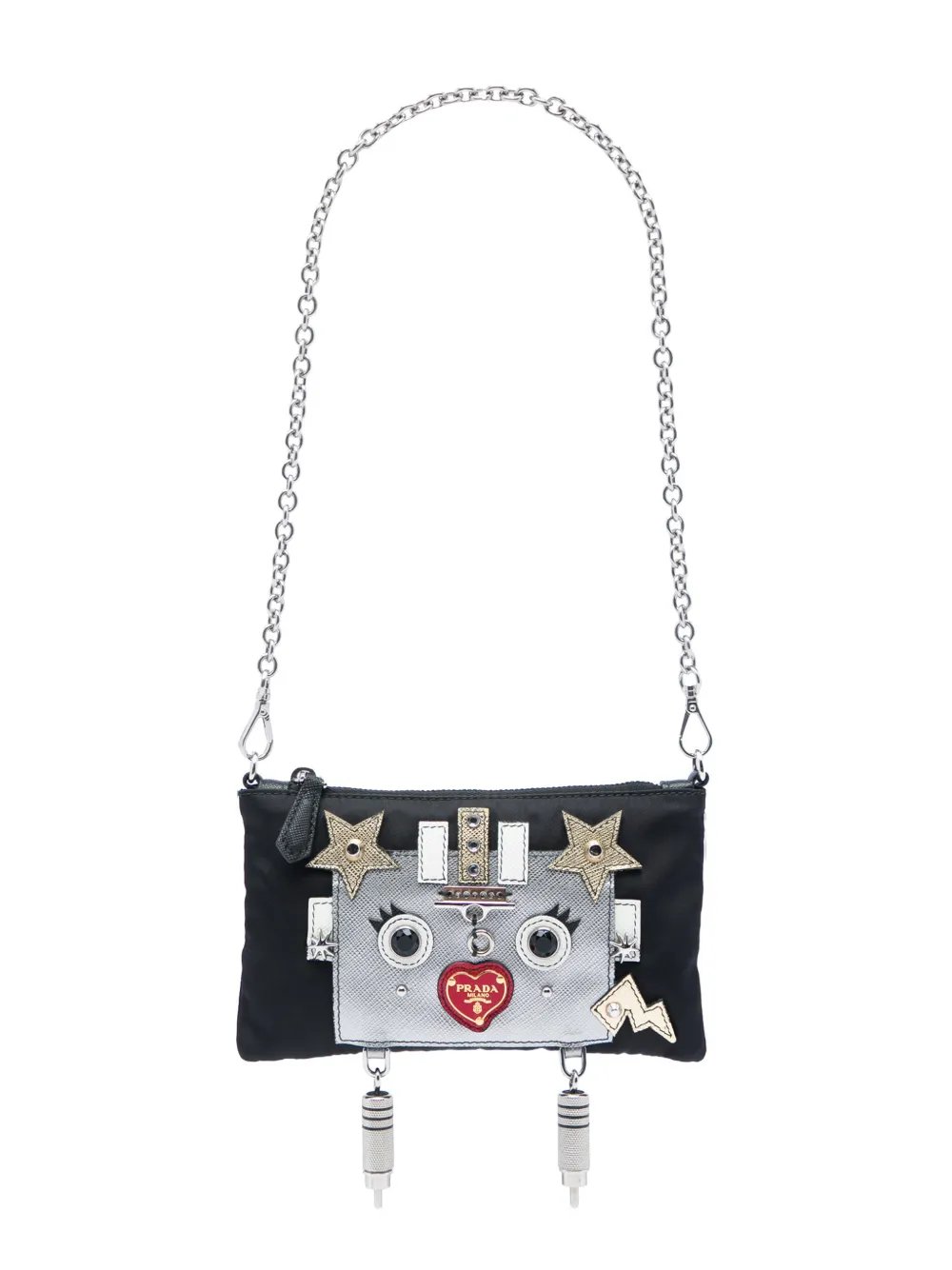 2013-2026 Tessuto Saffiano Robot Chain shoulder bag