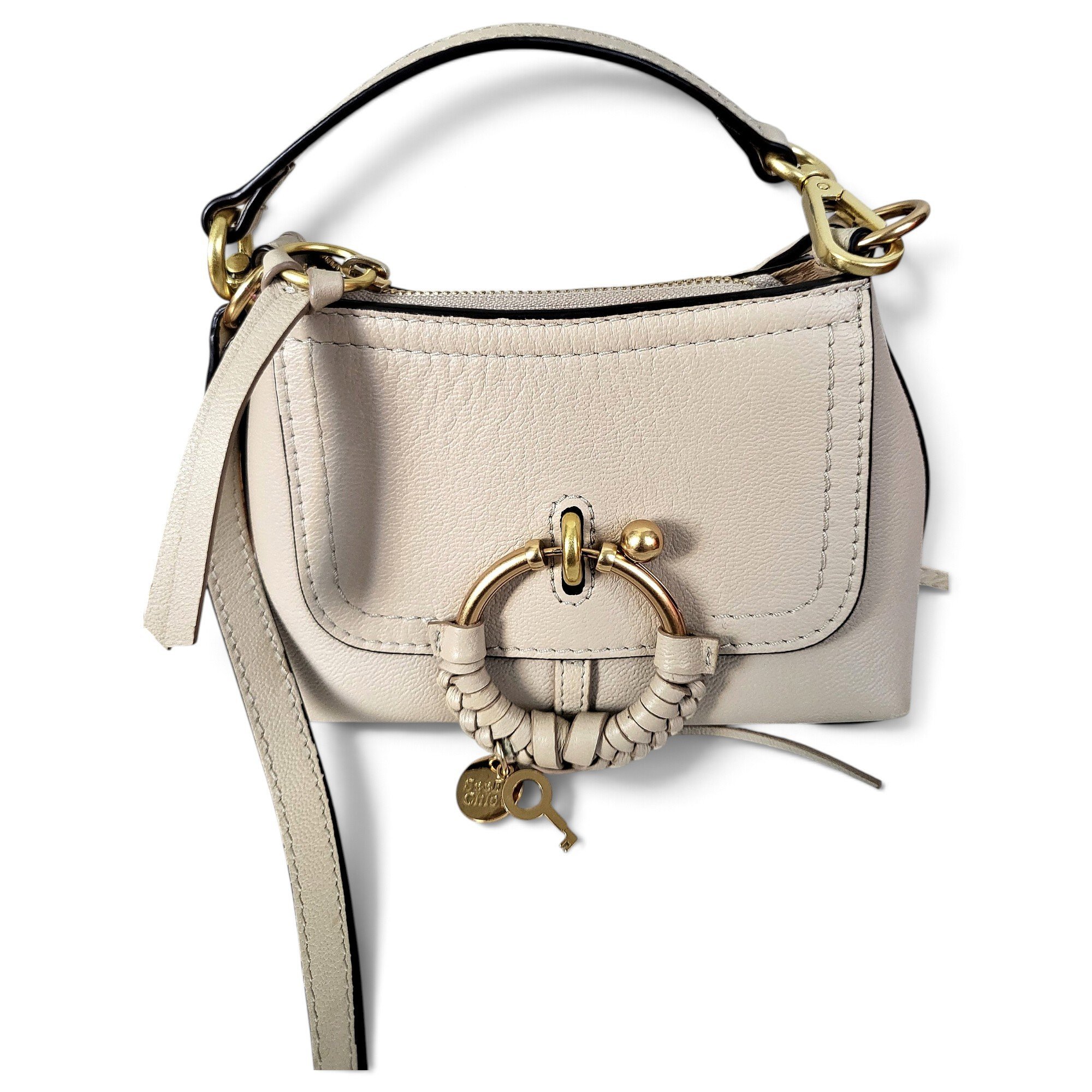 Leather crossbody bag
