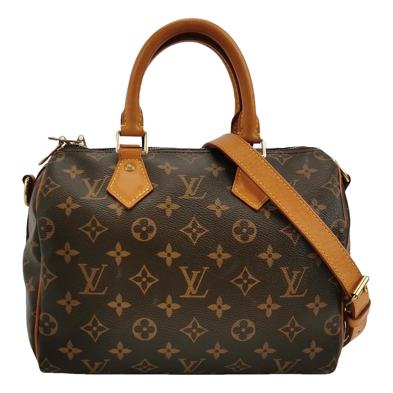 Speedy leather handbag