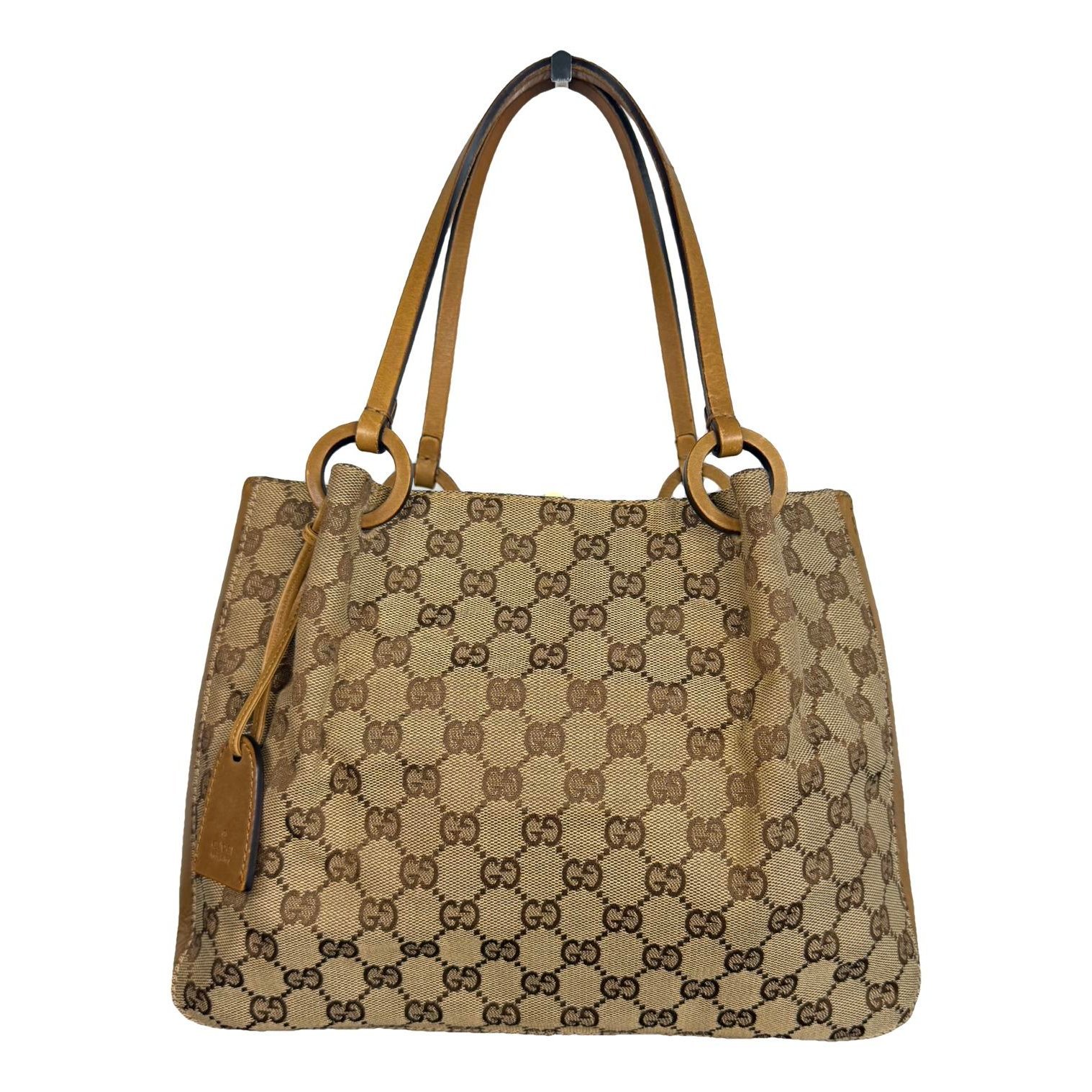 Abbey leather tote