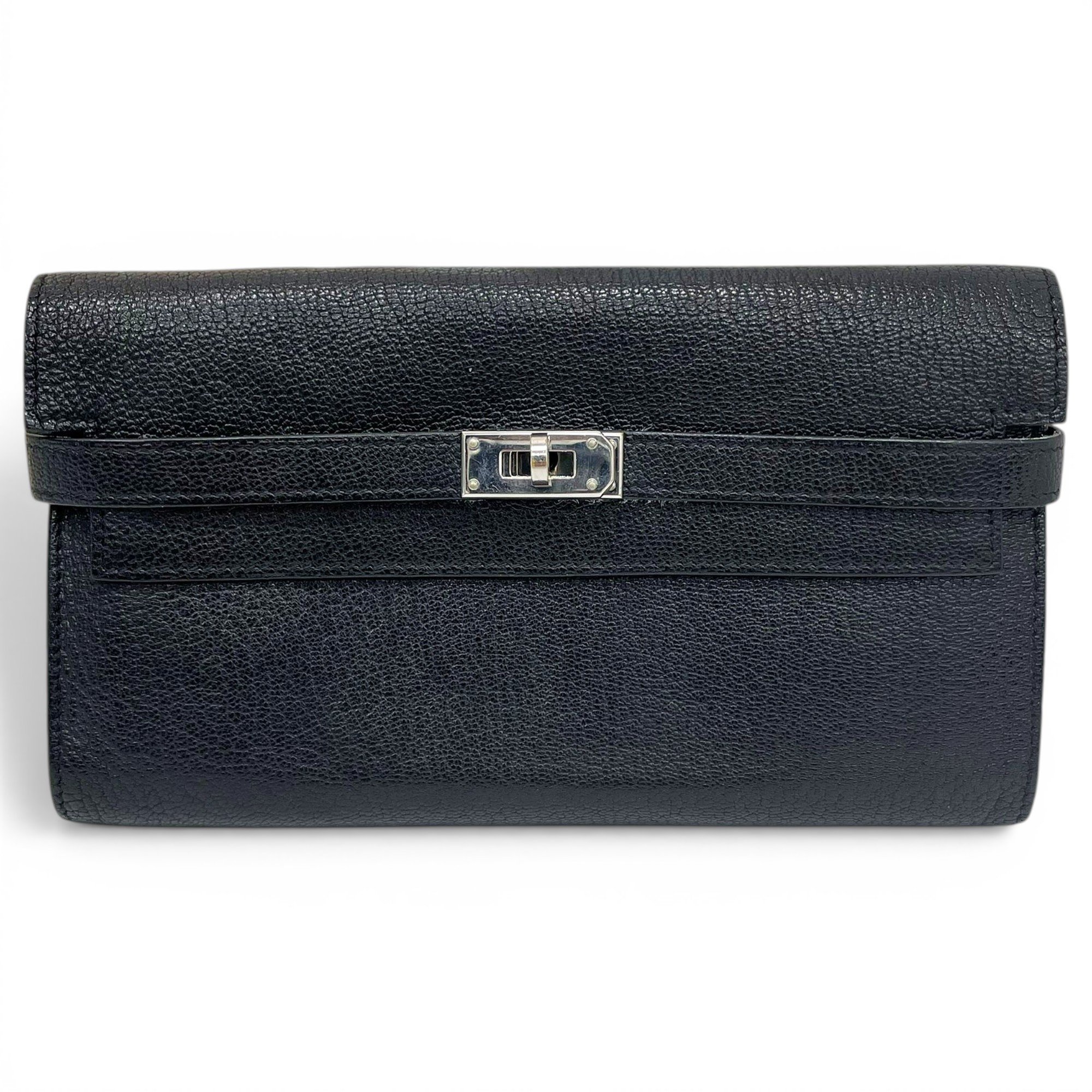 Kelly to go leather clutch bag