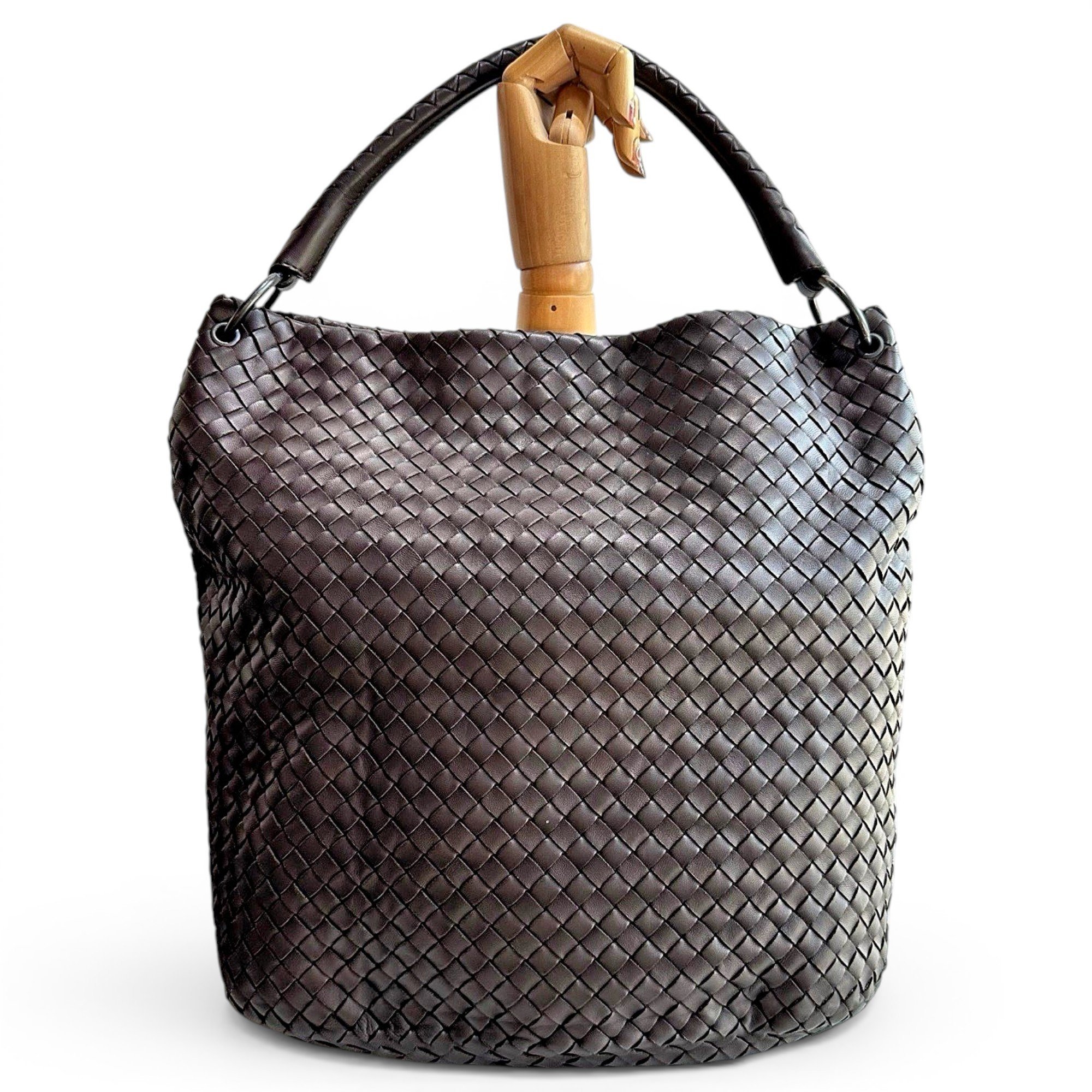 Leather handbag