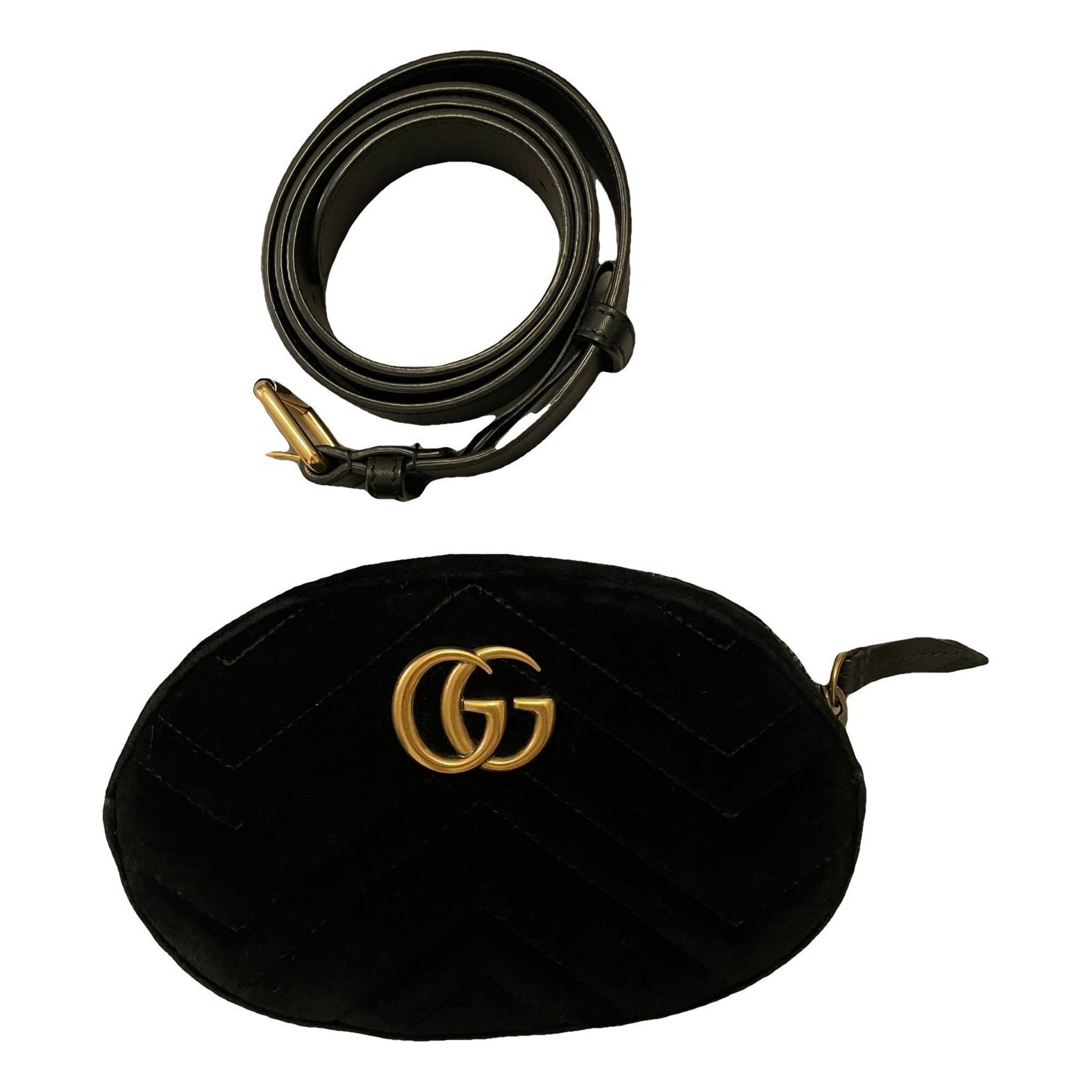 GG Marmont velvet handbag
