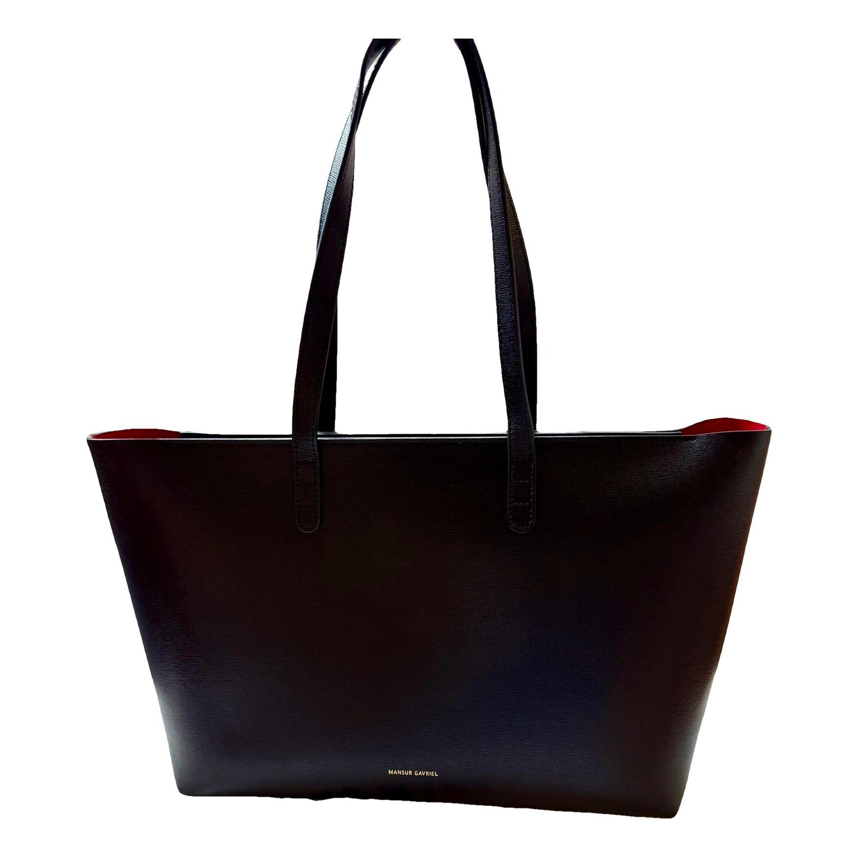 Leather tote