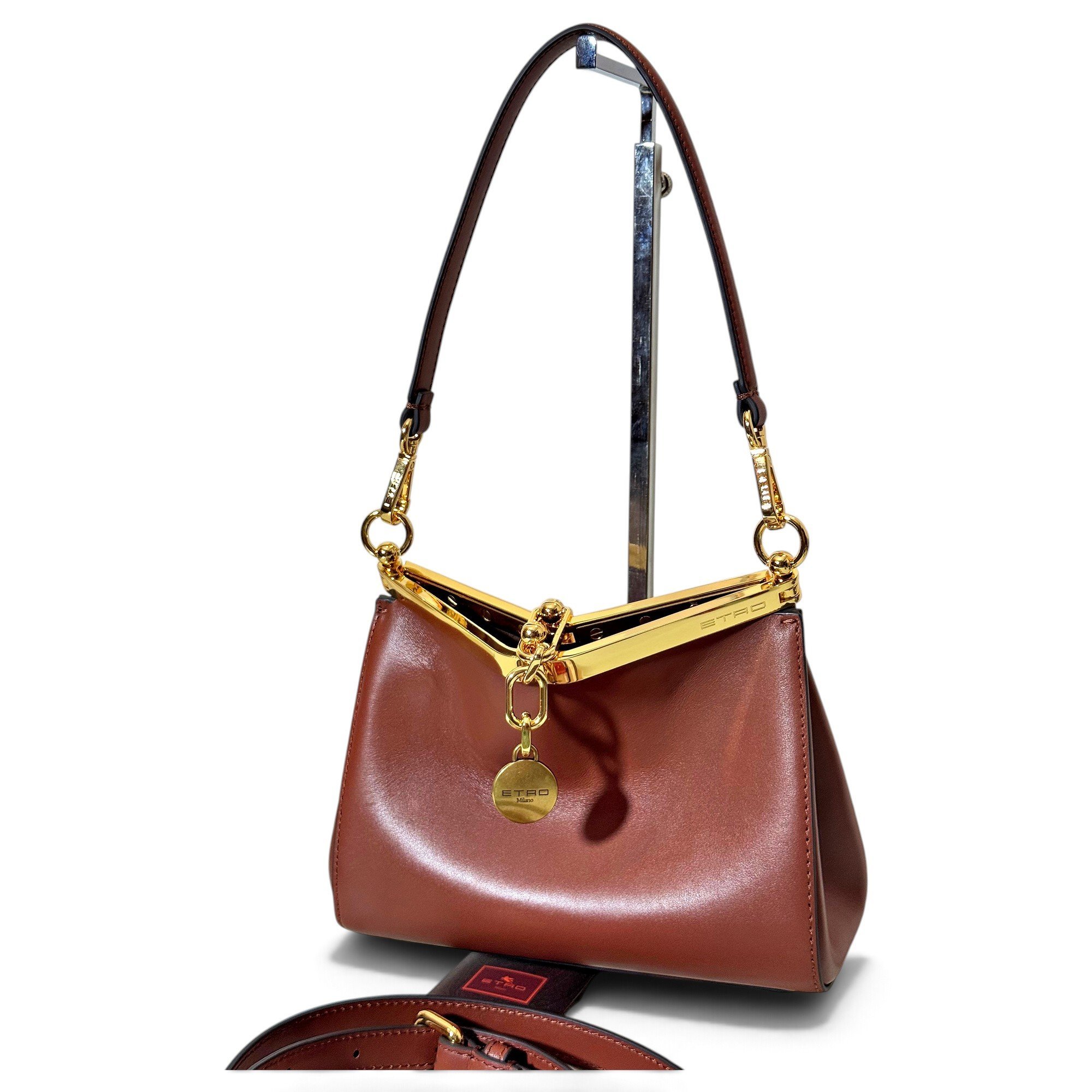 Etro Vela leather handbag