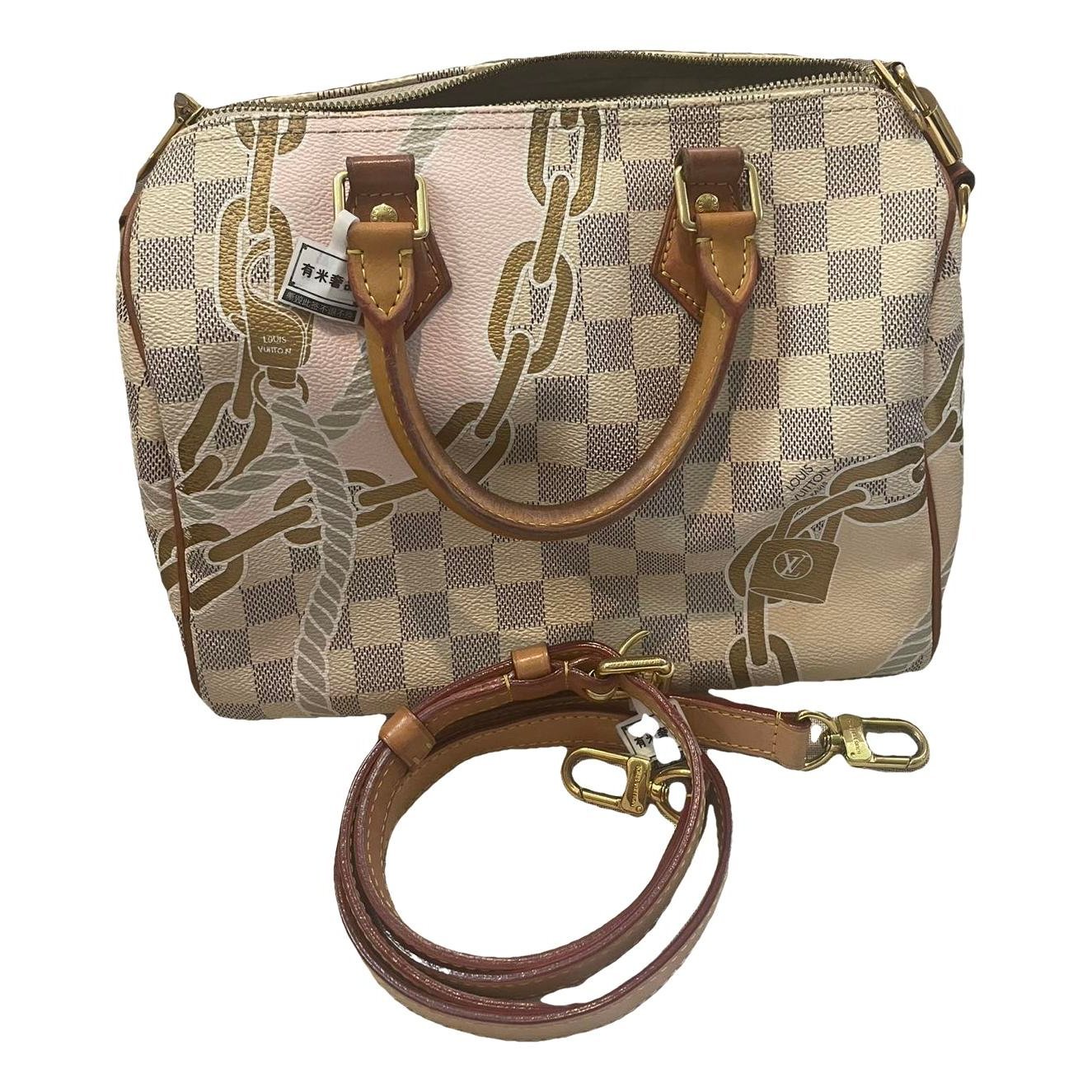 Nano Speedy / Mini HL leather handbag