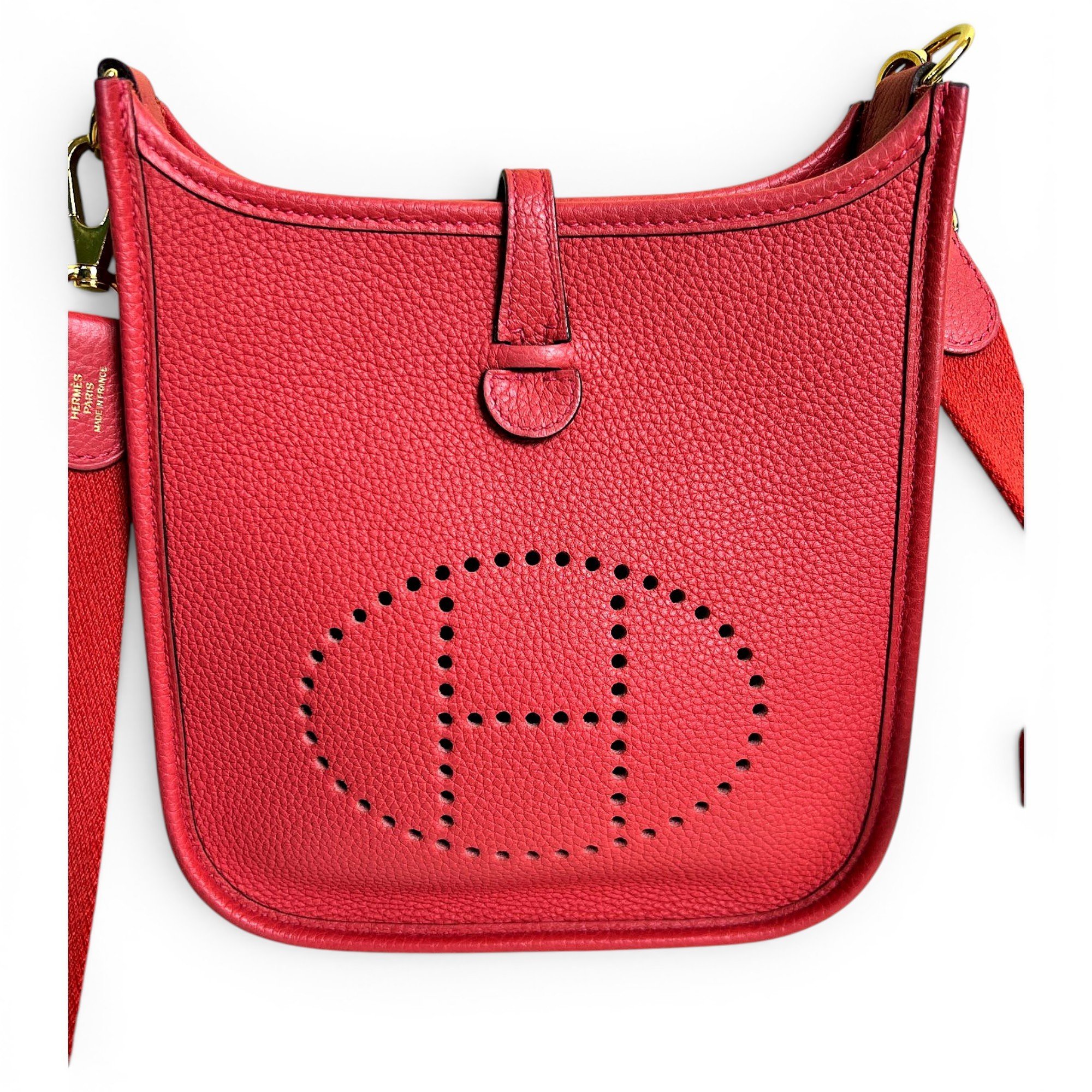 Evelyne leather crossbody bag