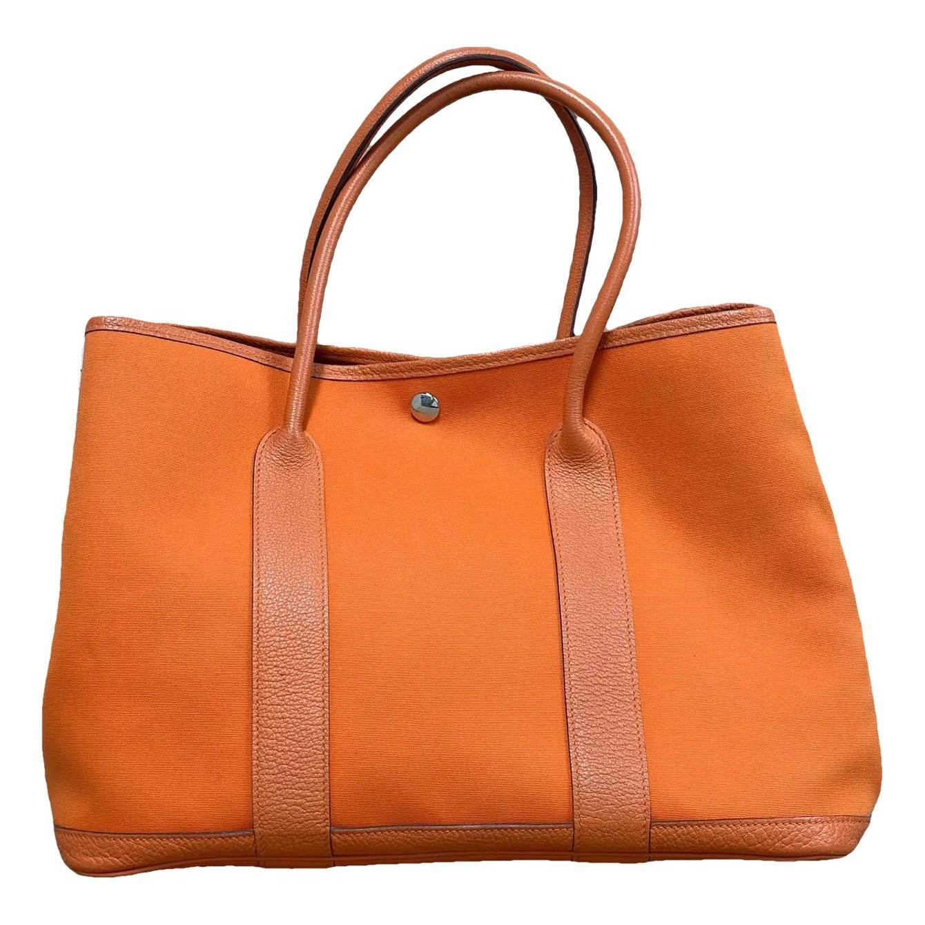 Garden Party leather handbag