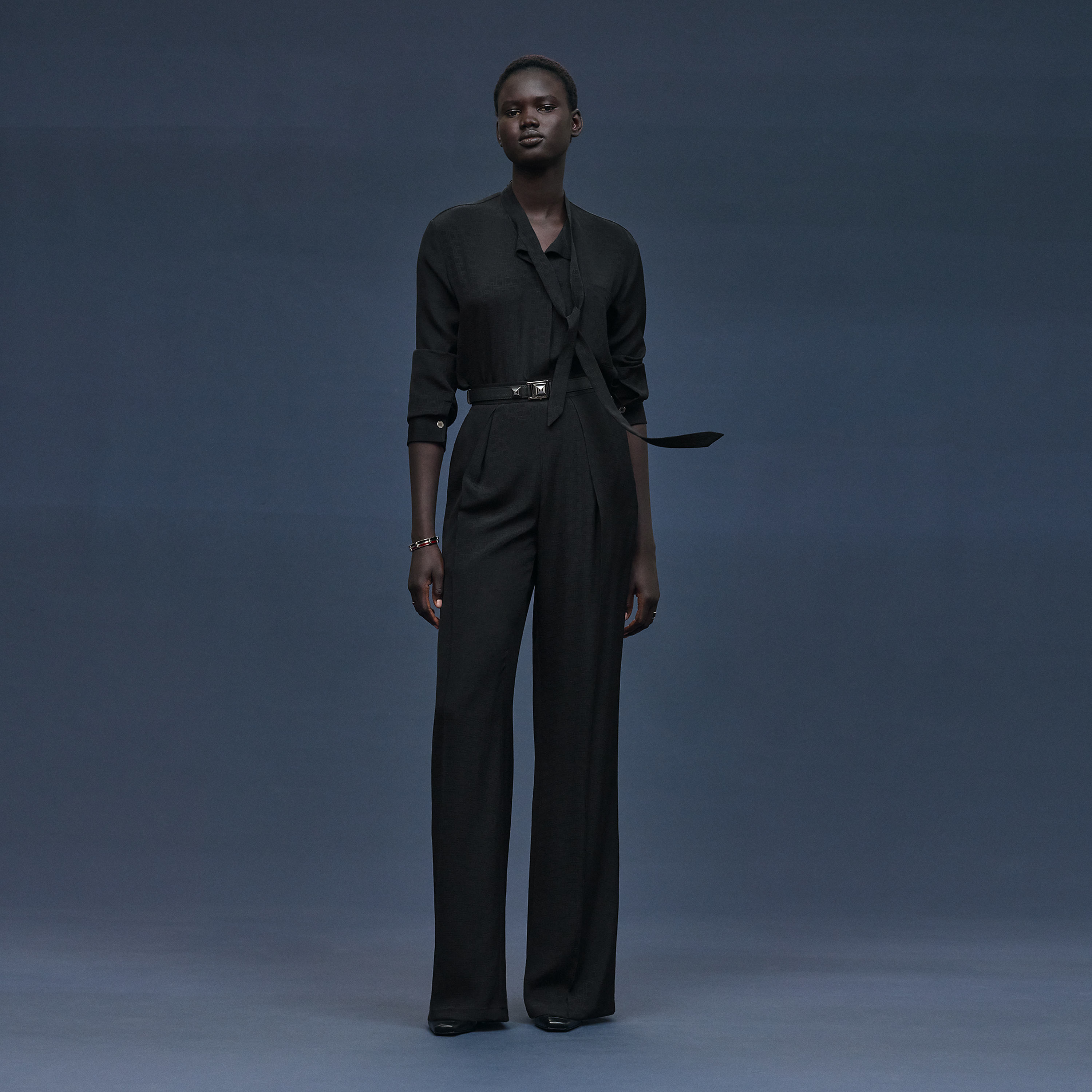 Pantalon en soie