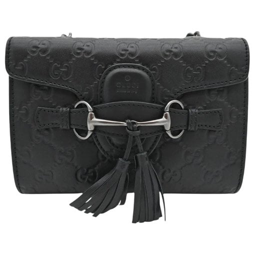 Emily leather crossbody bag