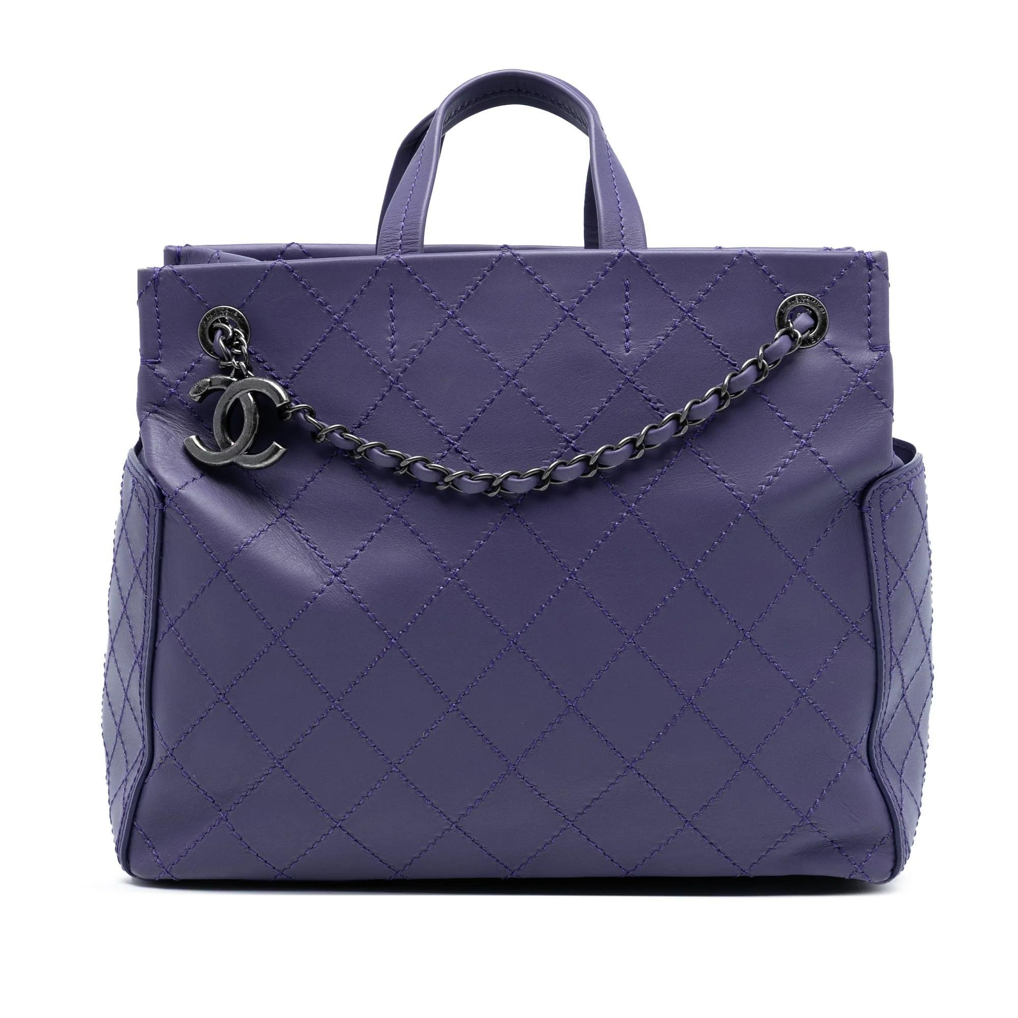 Chanel Pony-style calfskin satchel