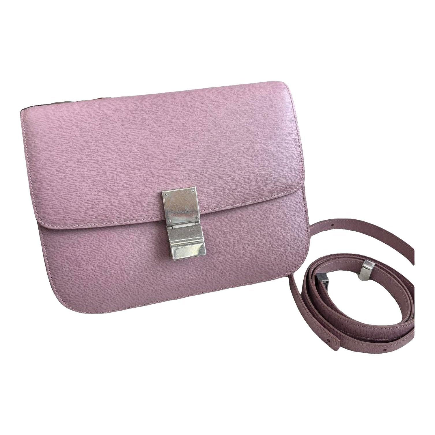 Classic leather crossbody bag