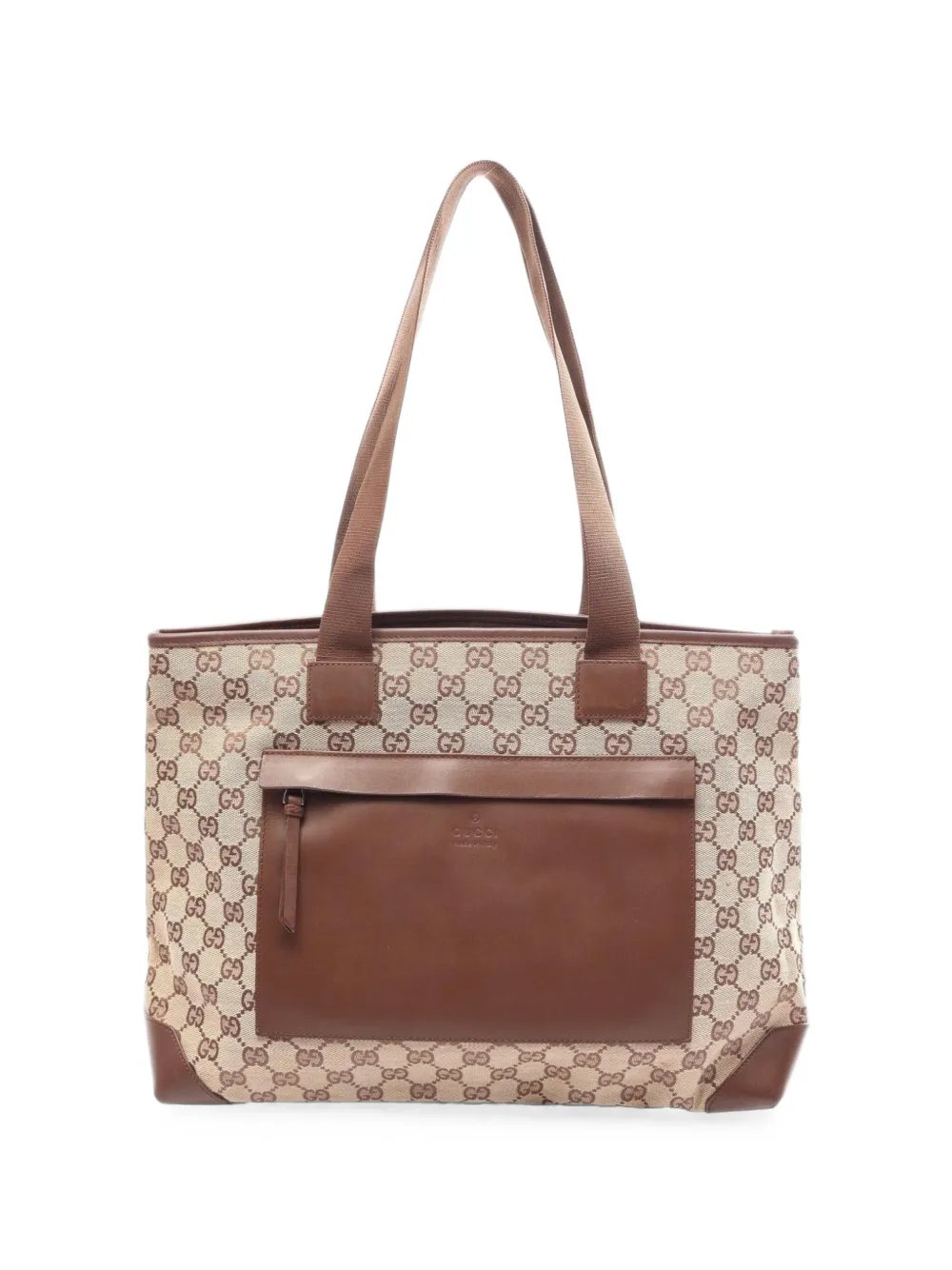 2000s GG canvas tote bag
