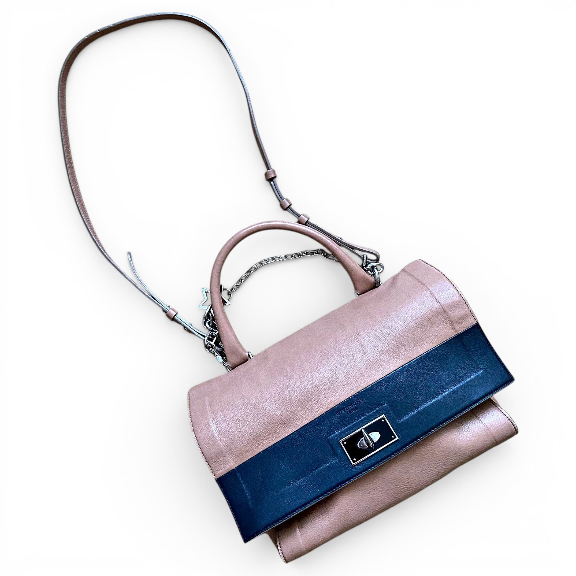 Shark leather handbag