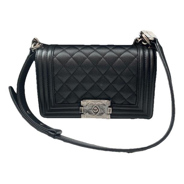 Boy leather crossbody bag
