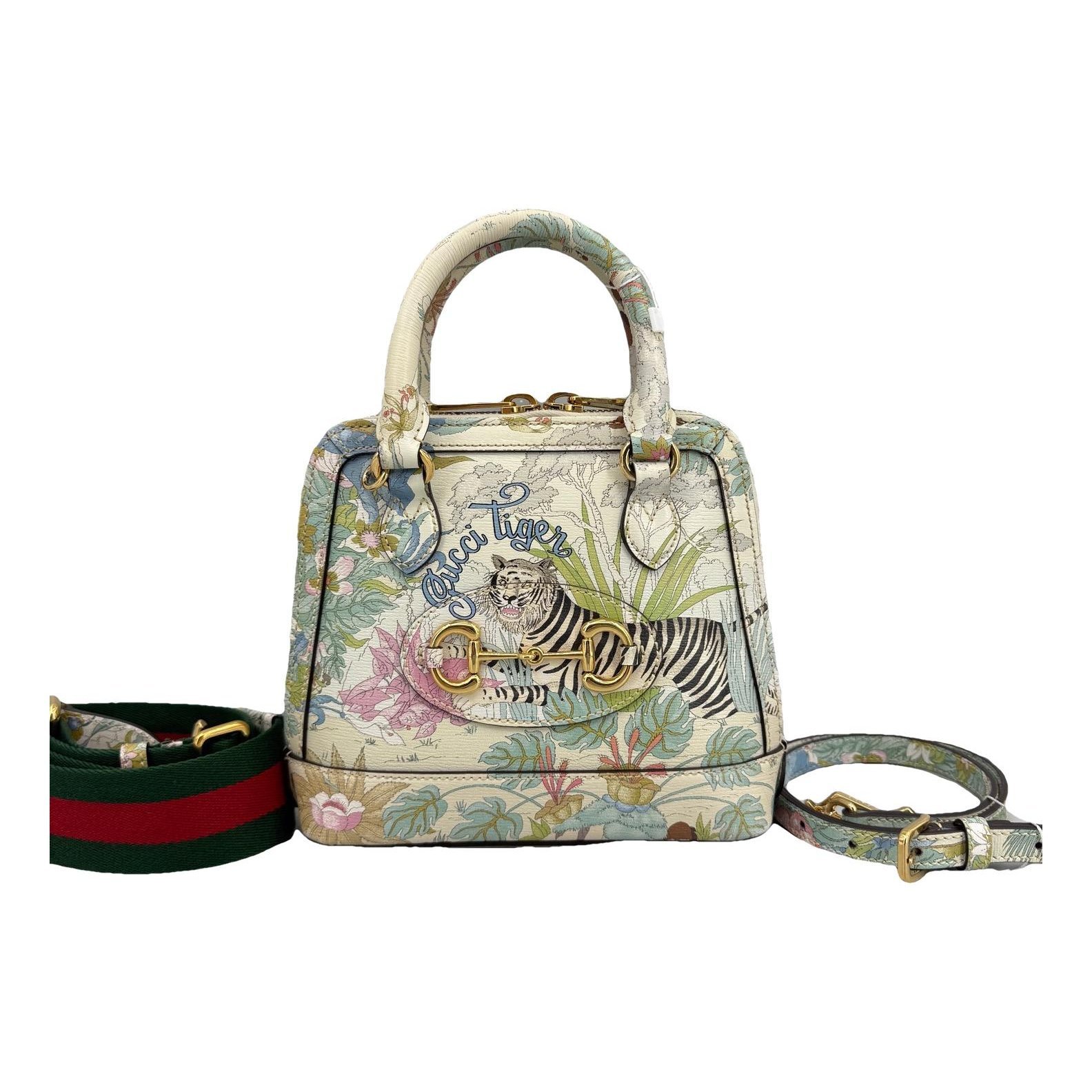Handle Horsebit 1955 leather handbag