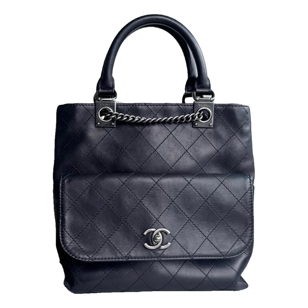 Leather backpack