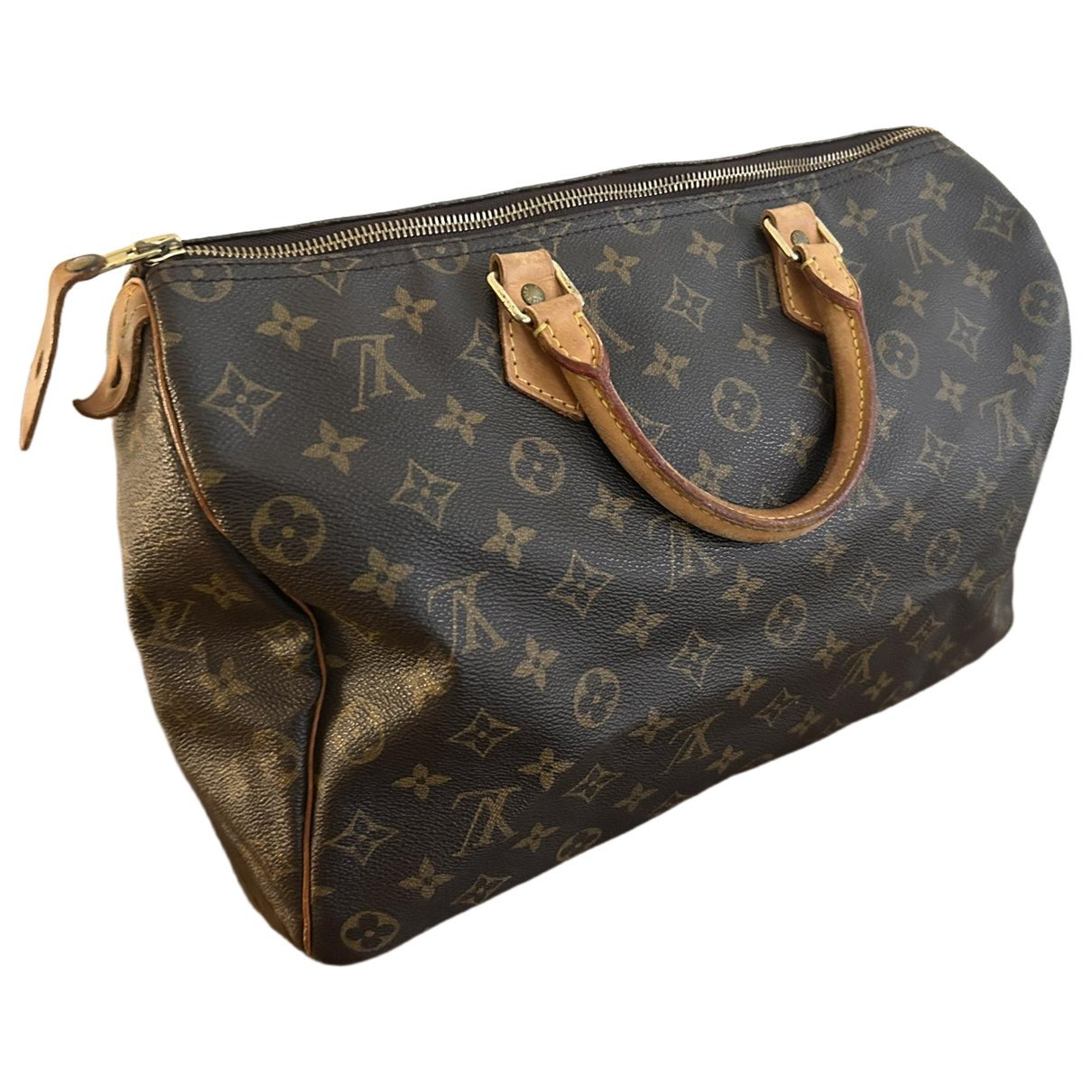Louis Vuitton Speedy leather handbag