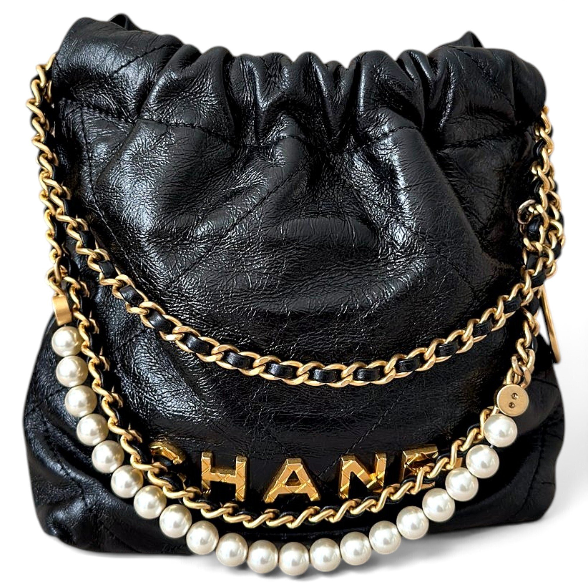 Chanel 22 leather crossbody bag
