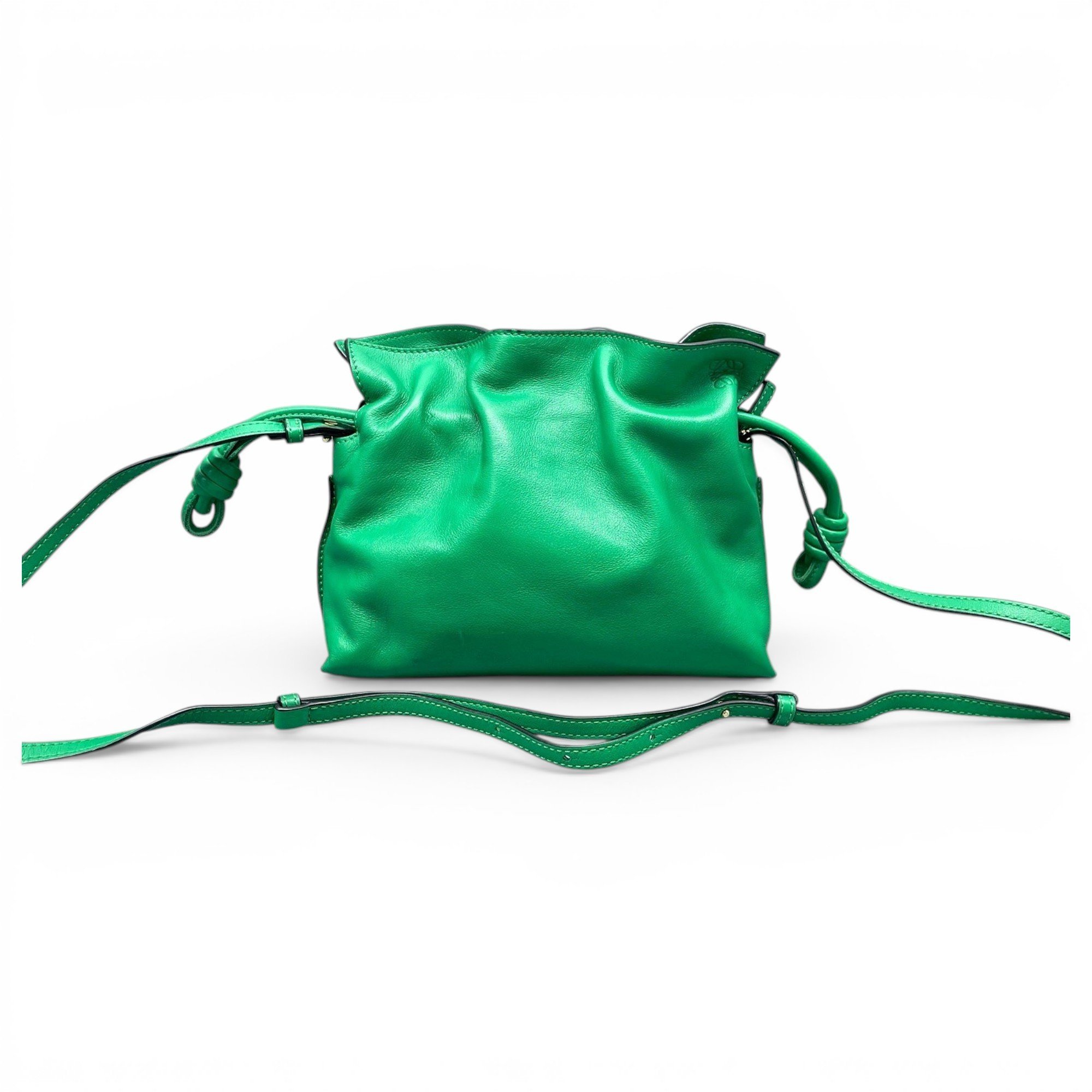 Flamenco leather handbag