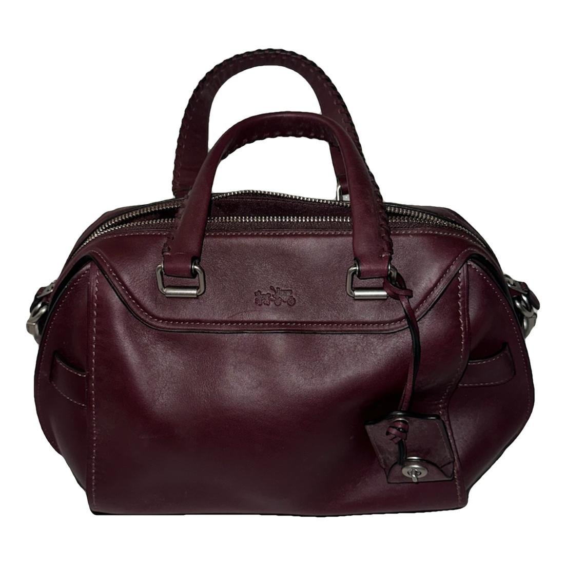 Leather satchel