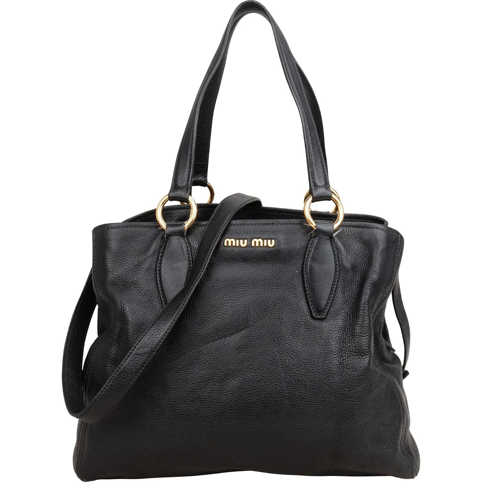 Vitello leather handbag