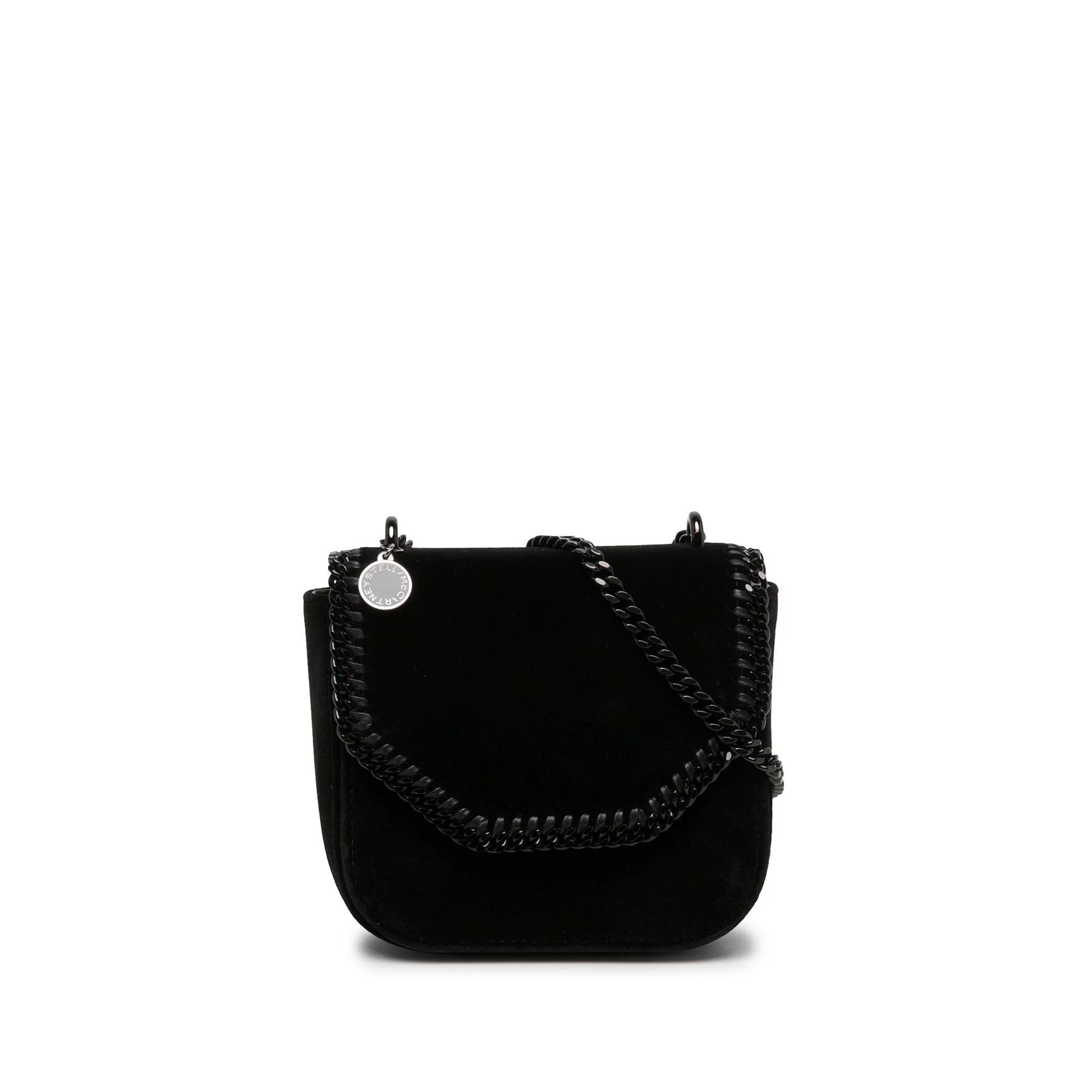 Falabella Box velvet handbag