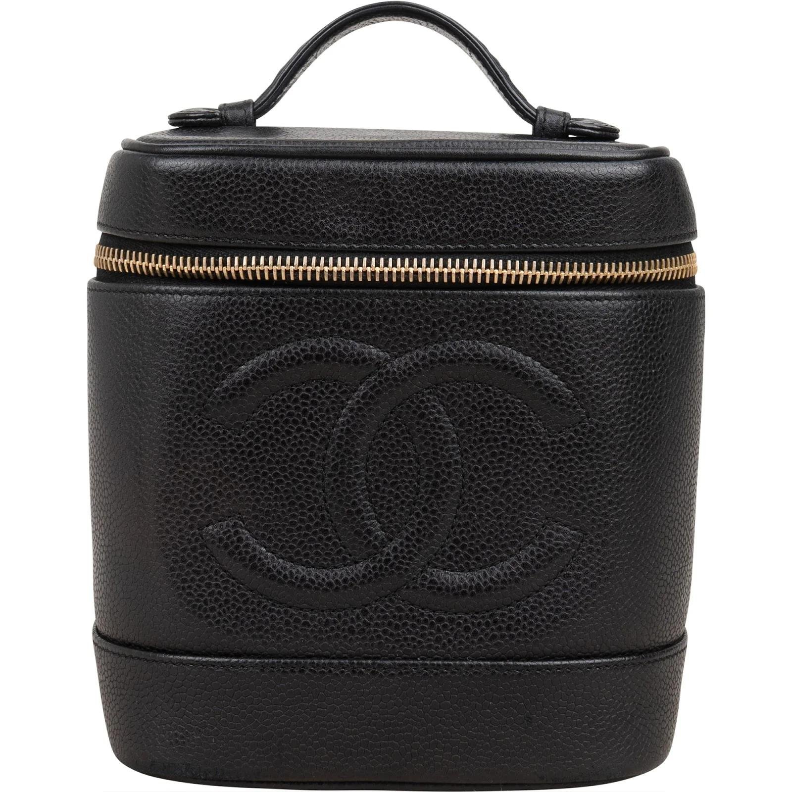 Trendy CC Vanity leather handbag