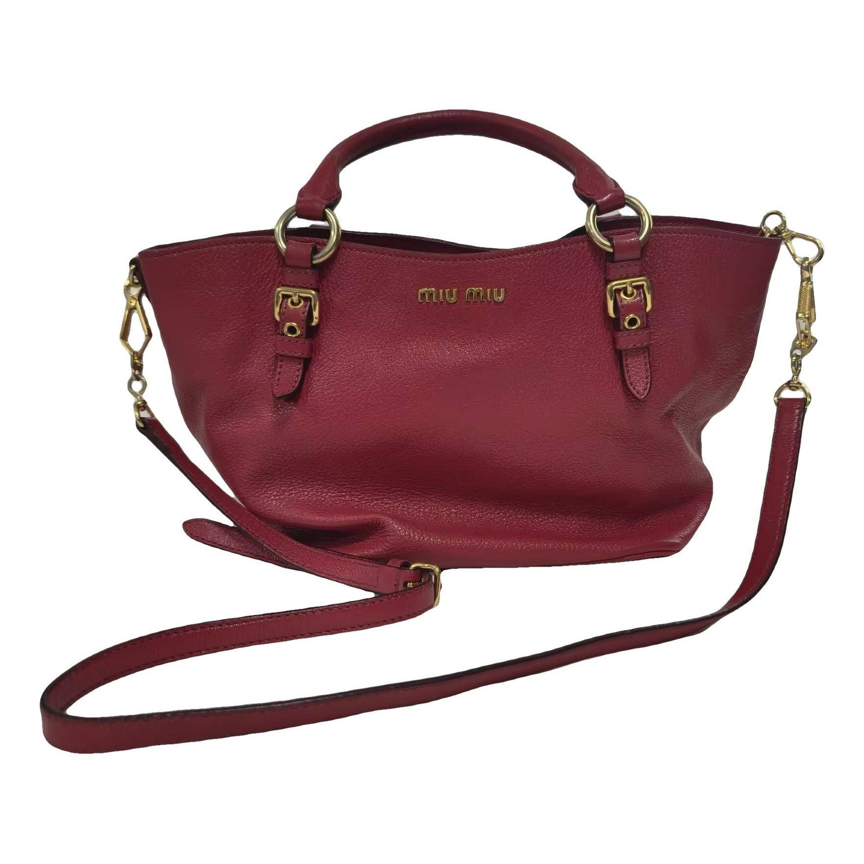 Leather handbag