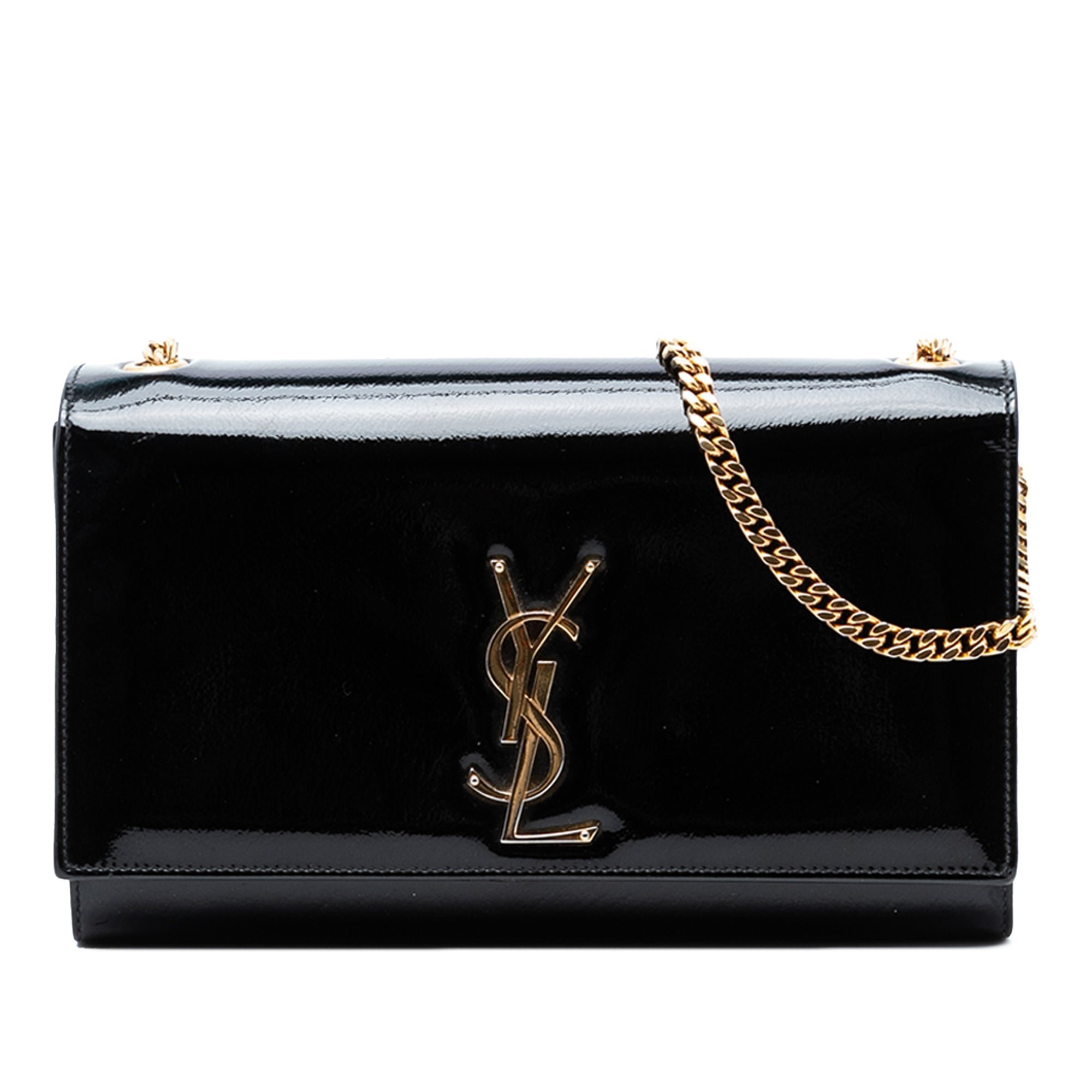 Patent leather crossbody bag