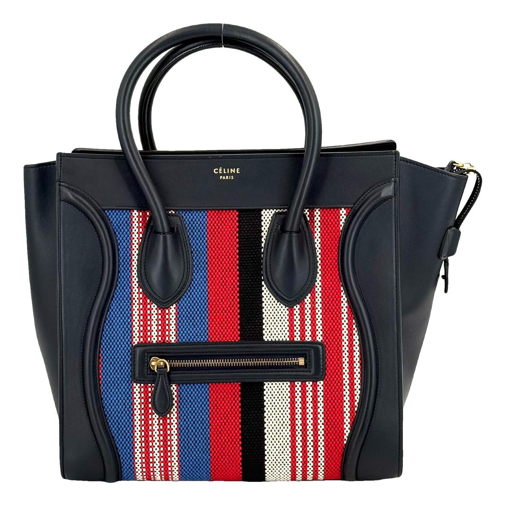 Luggage leather handbag