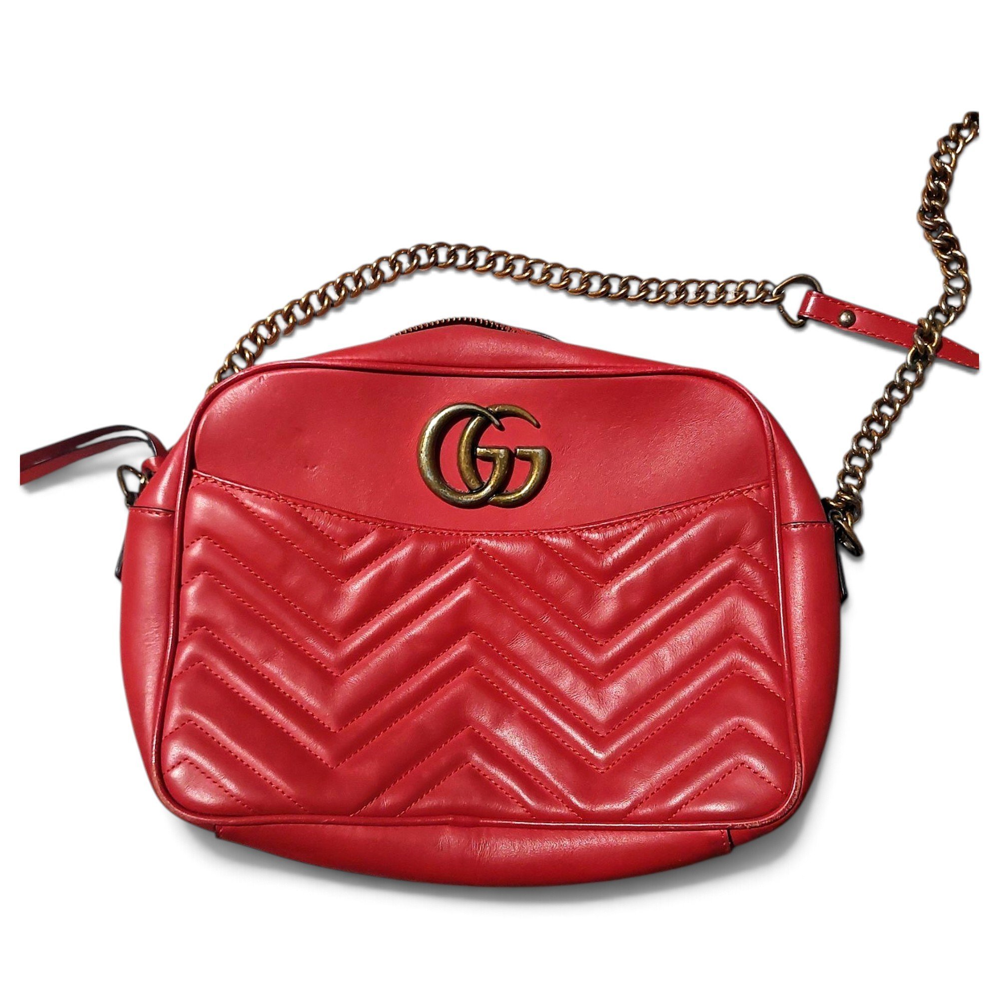 GG Marmont leather crossbody bag