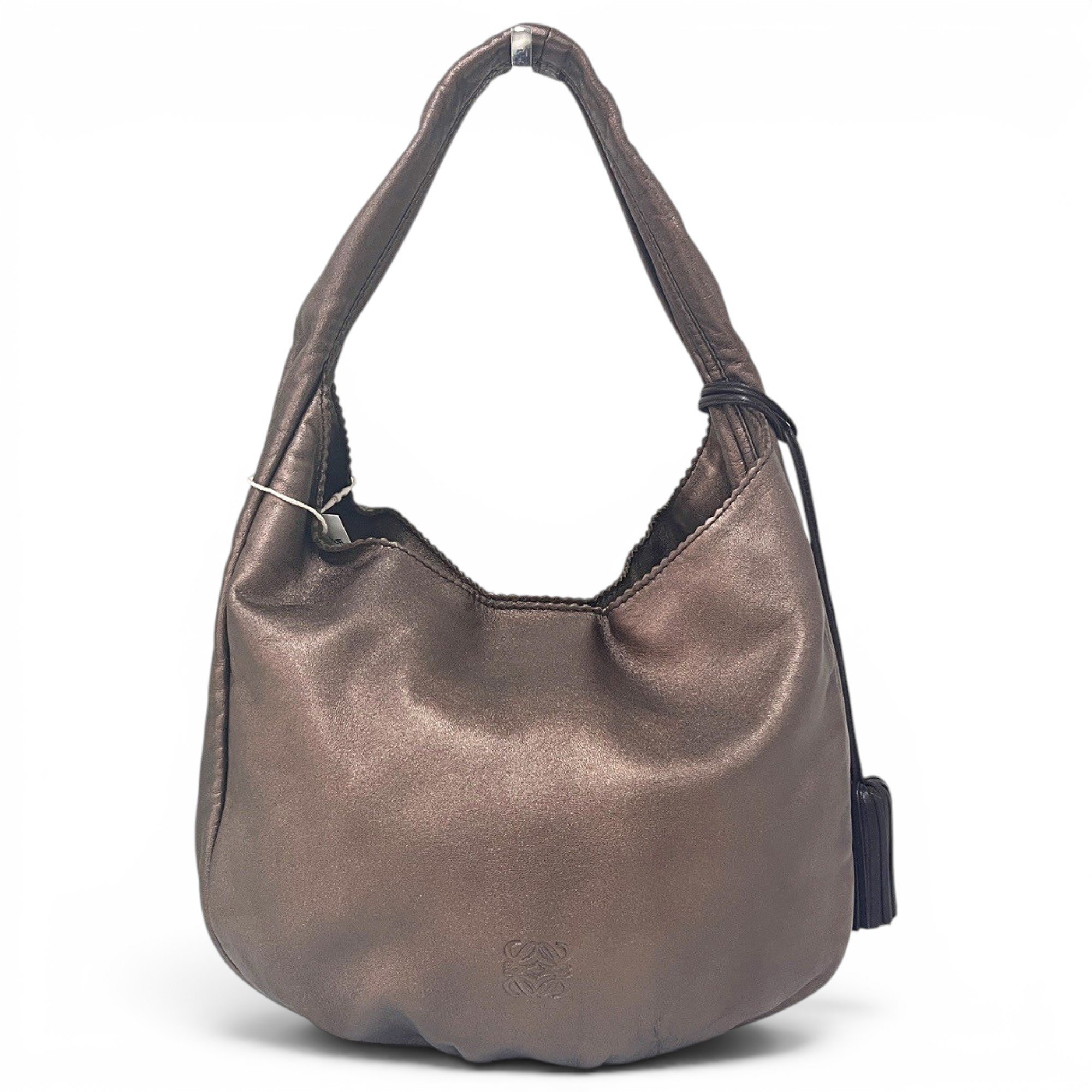 Leather tote