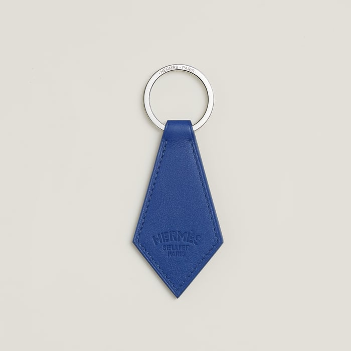 Bleu Royal Tab Key Ring